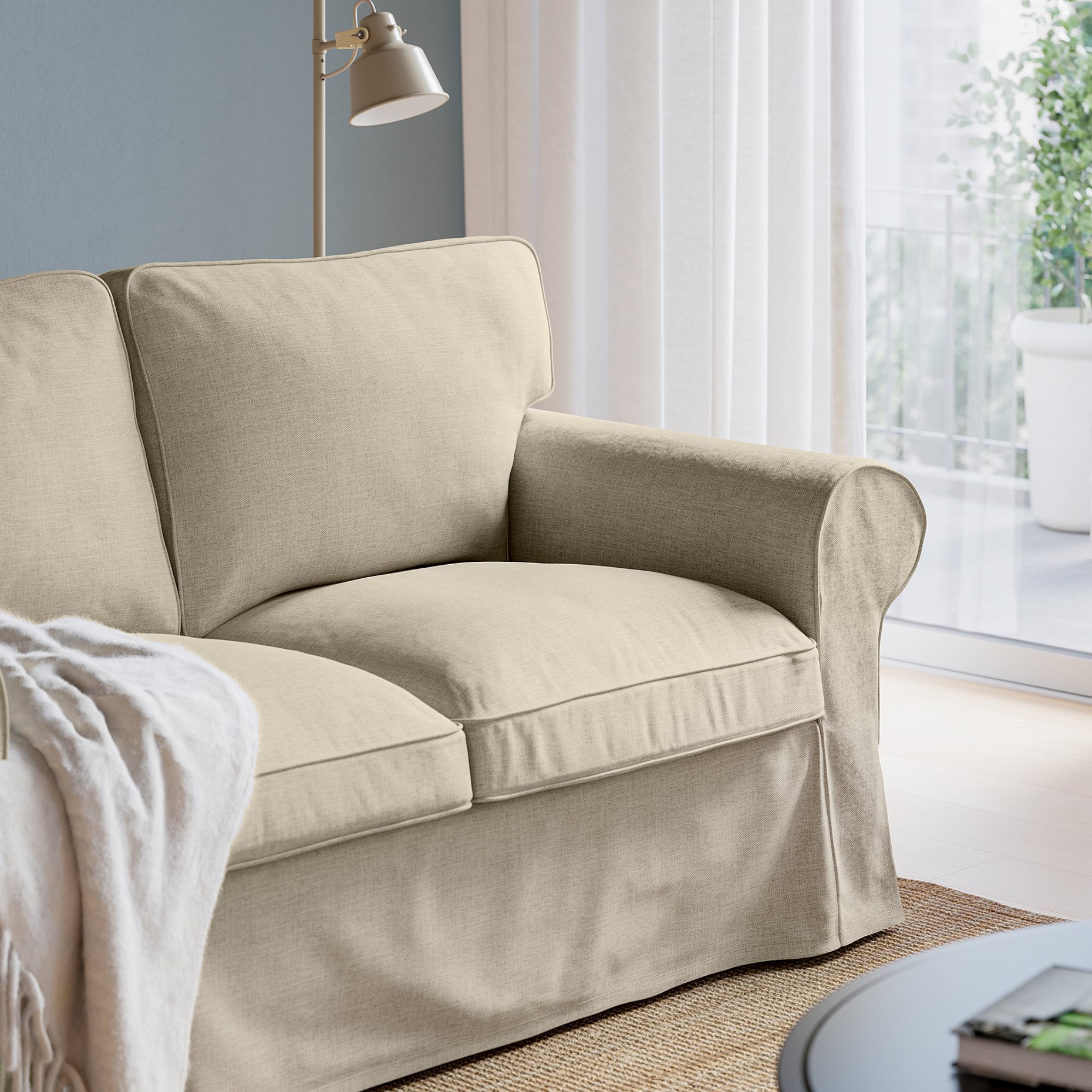 EKTORP, 3-seat sofa, 695.090.10