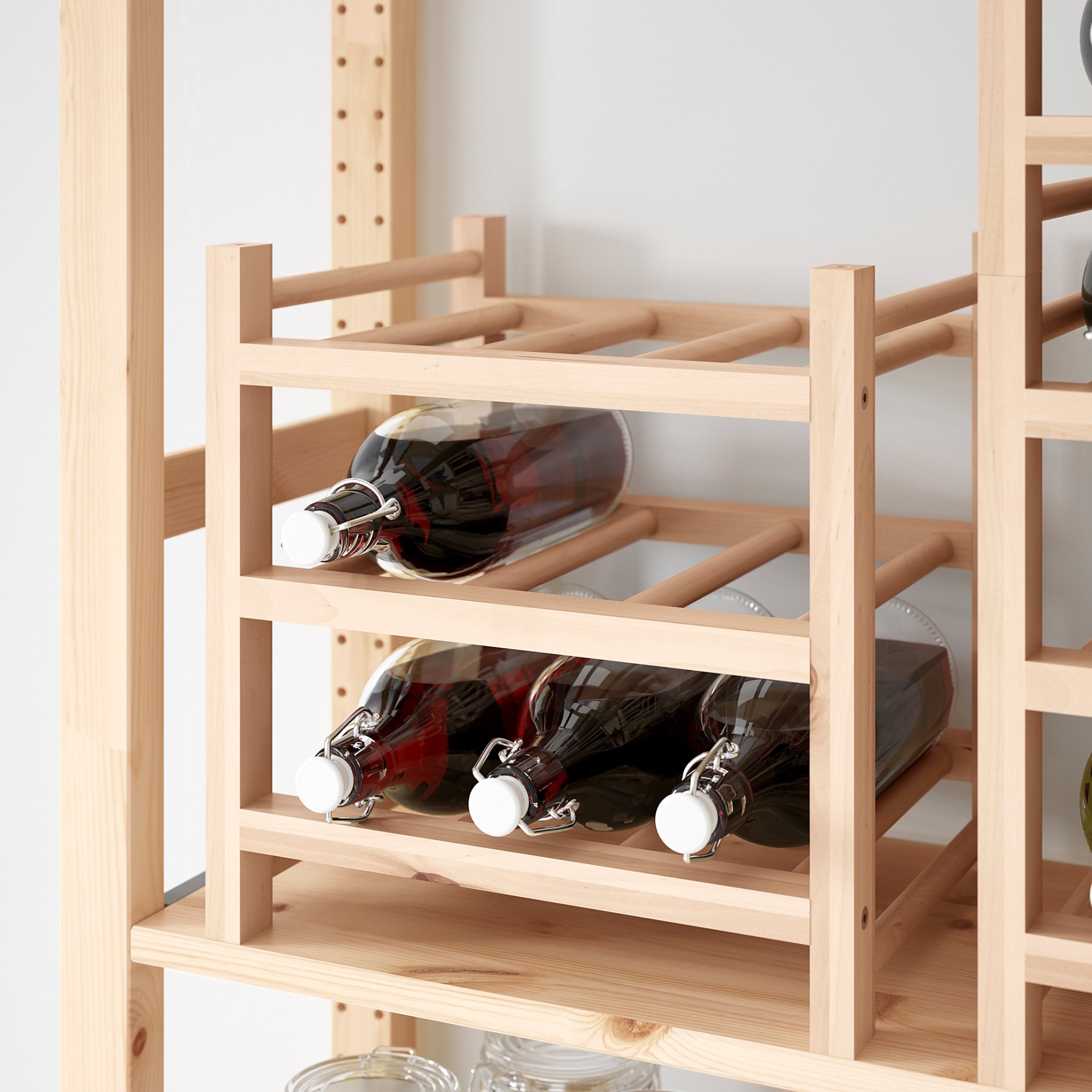 HUTTEN, 9-bottle wine rack, 700.324.51