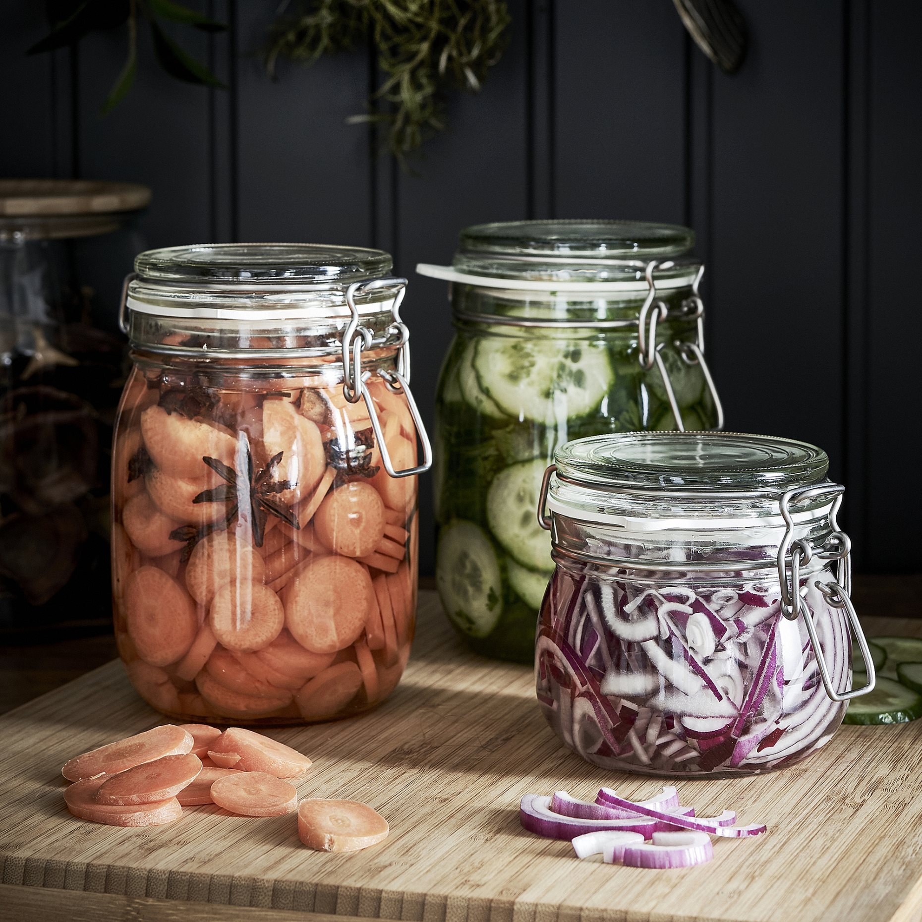 KORKEN, jar with lid, 702.135.45