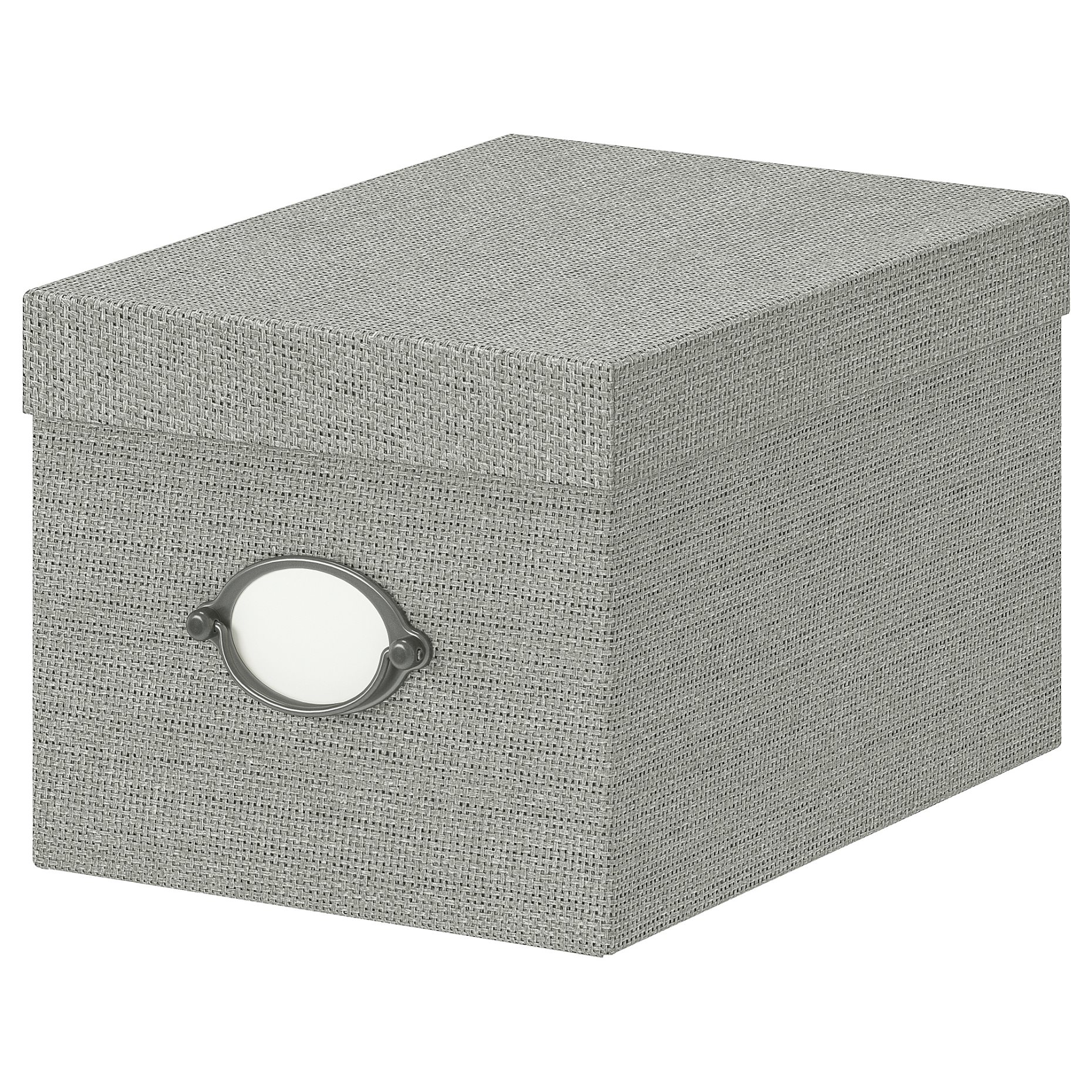 KVARNVIK, storage box with lid, 18x25x15 cm, 704.128.75