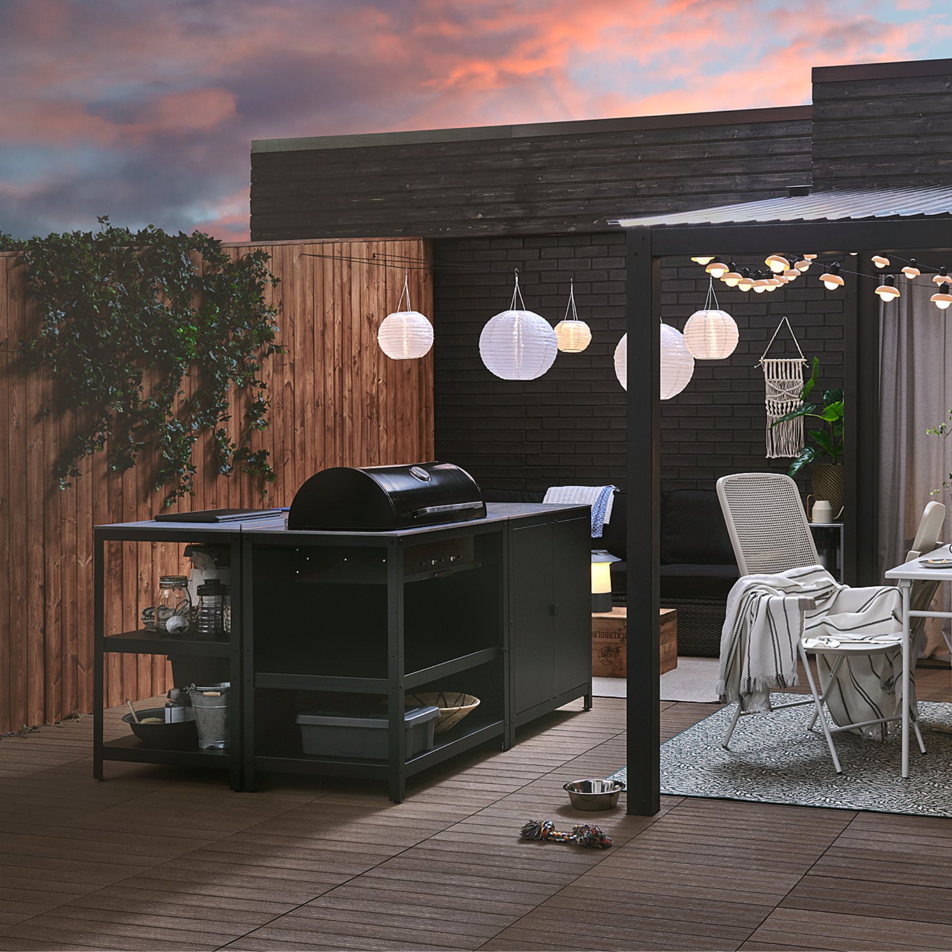 UTLÄNGAN, επένδυση δαπέδου εξωτερικού χώρο,  5 τεμ. 0.90 m², 704.804.16