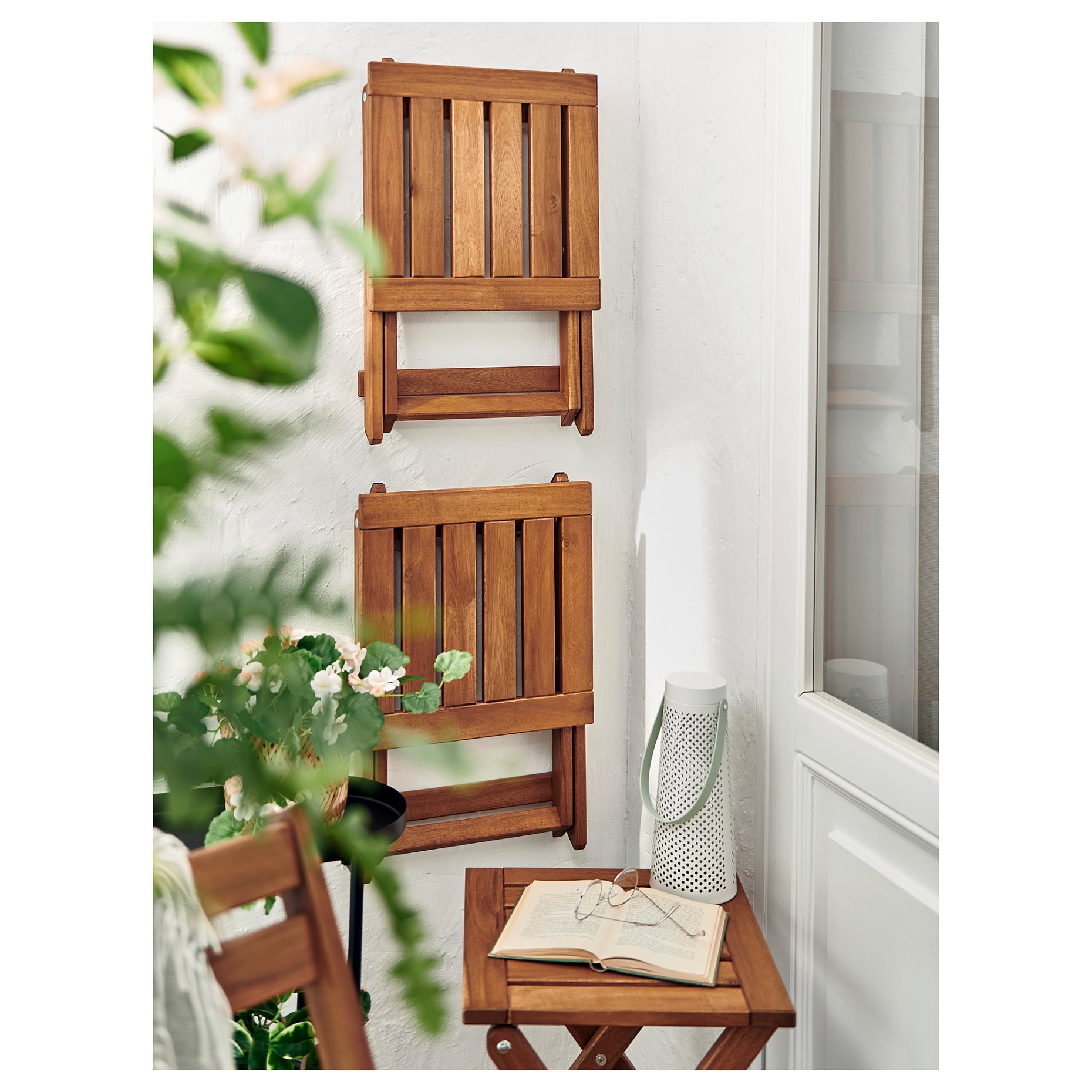 NÄMMARÖ, stool/foldable/outdoor, 37x45 cm, 705.103.00