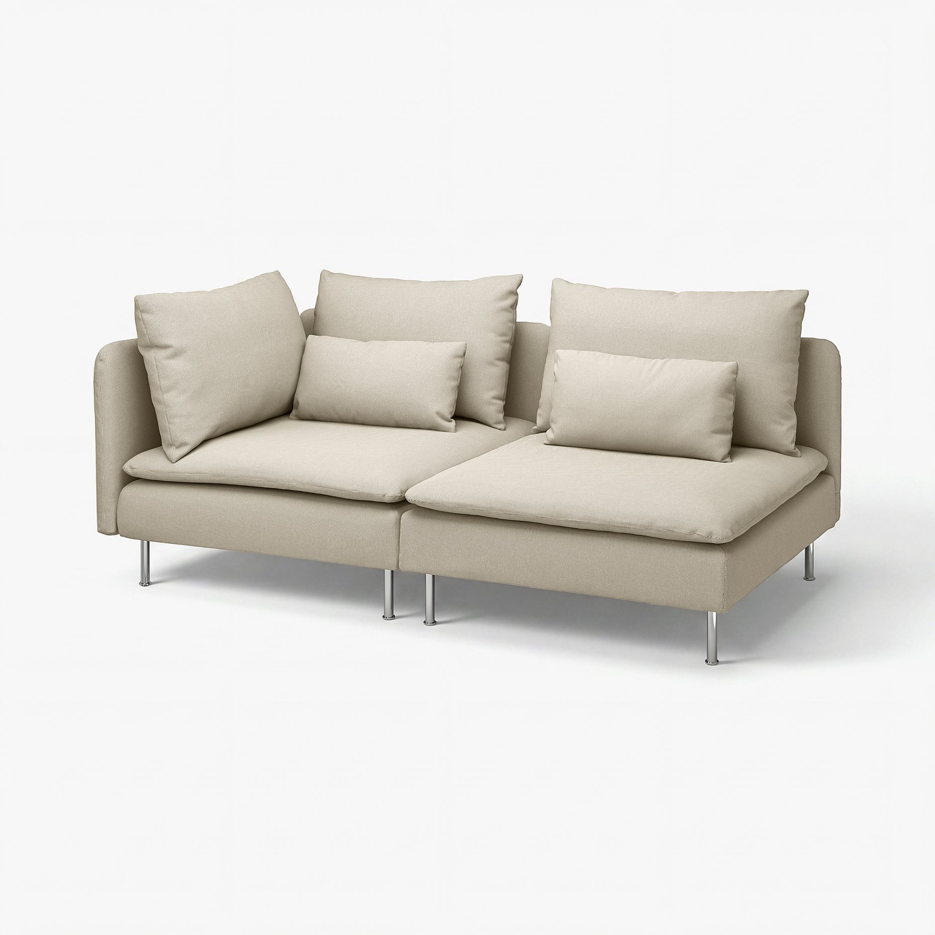 SÖDERHAMN, 3-seat sofa with open end, 794.496.95