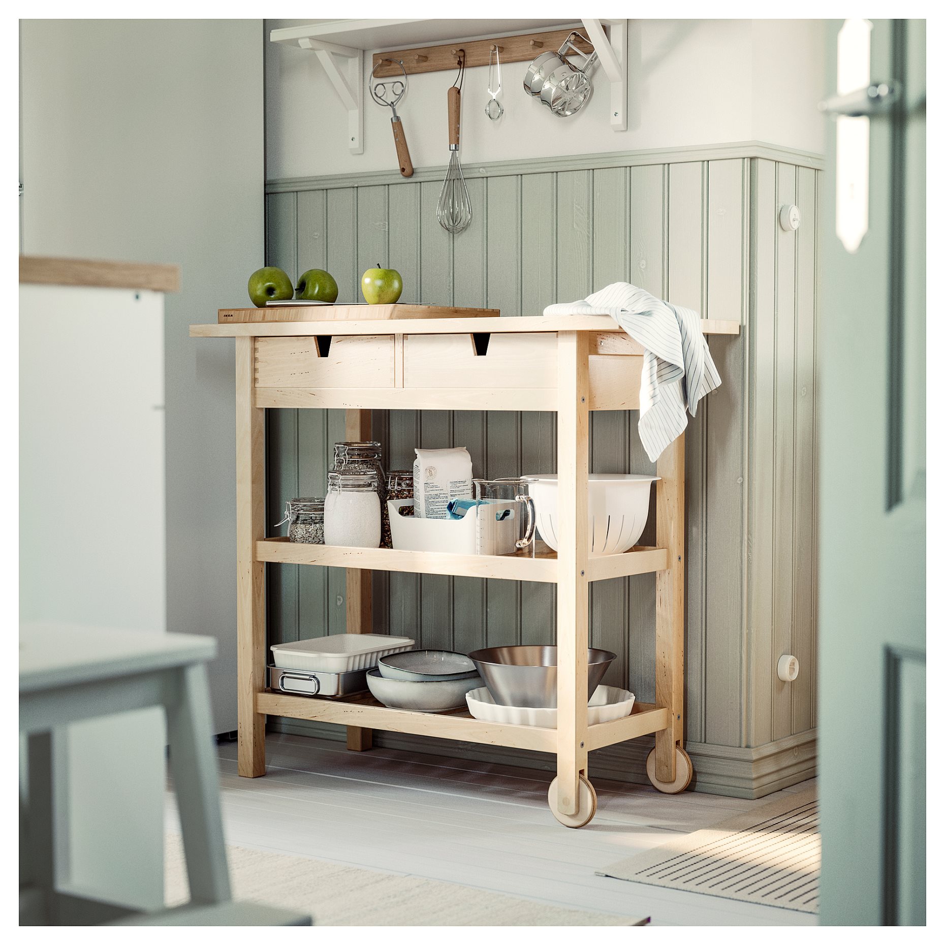 FÖRHÖJA, kitchen trolley, 800.359.20