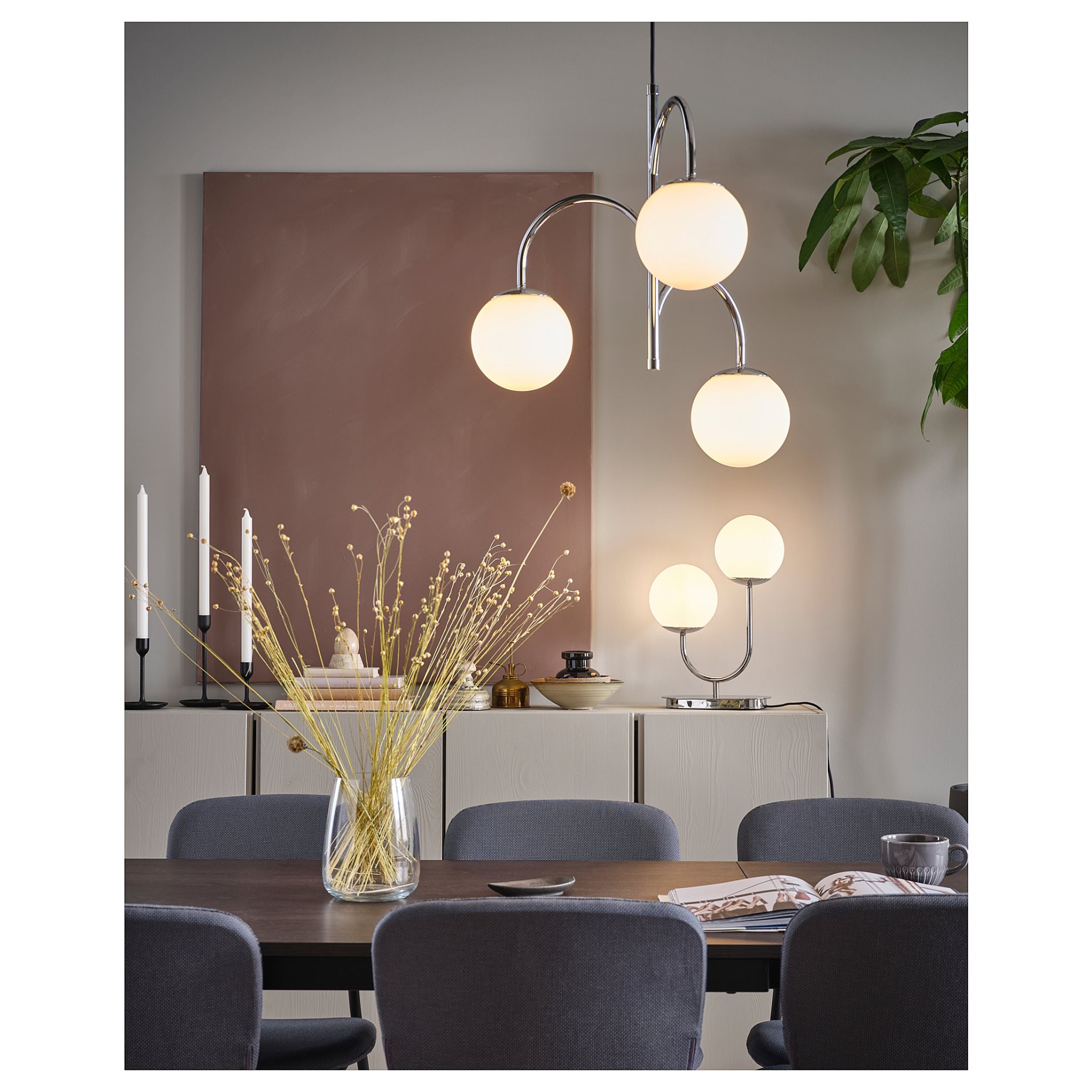 SIMRISHAMN, pendant lamp, 3-armed, 804.078.35