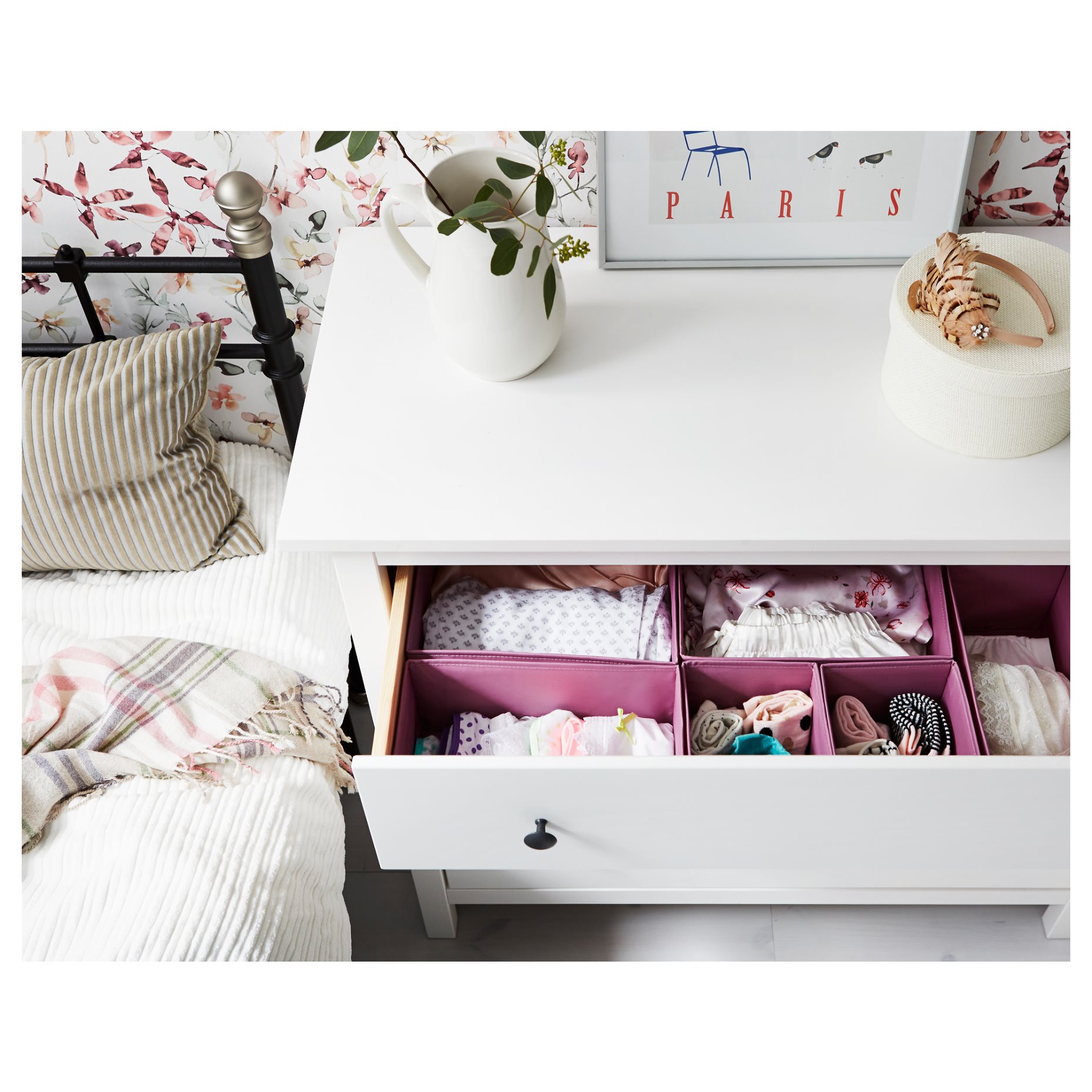 HEMNES, chest of 3 drawers, 804.247.45