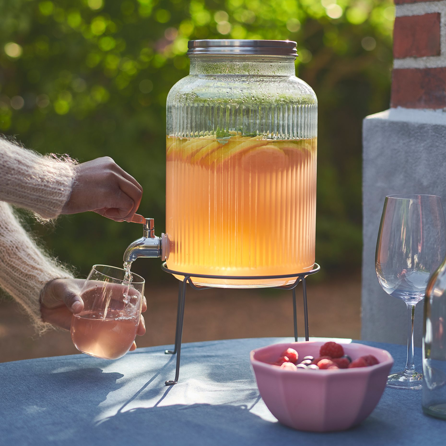 VARDAGEN, jar with tap, 804.526.39