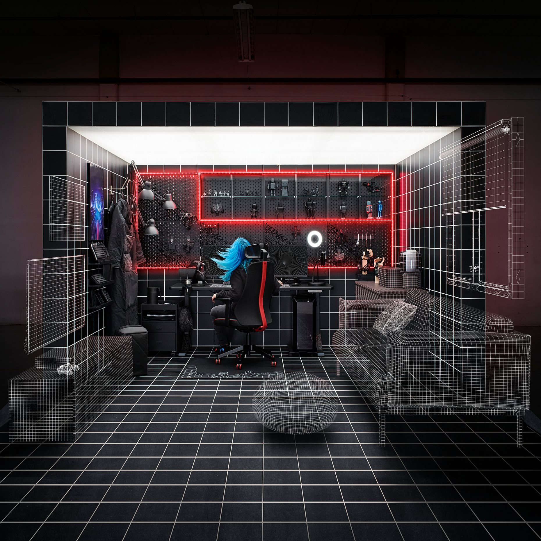 MATCHSPEL, gaming chair, 805.076.08
