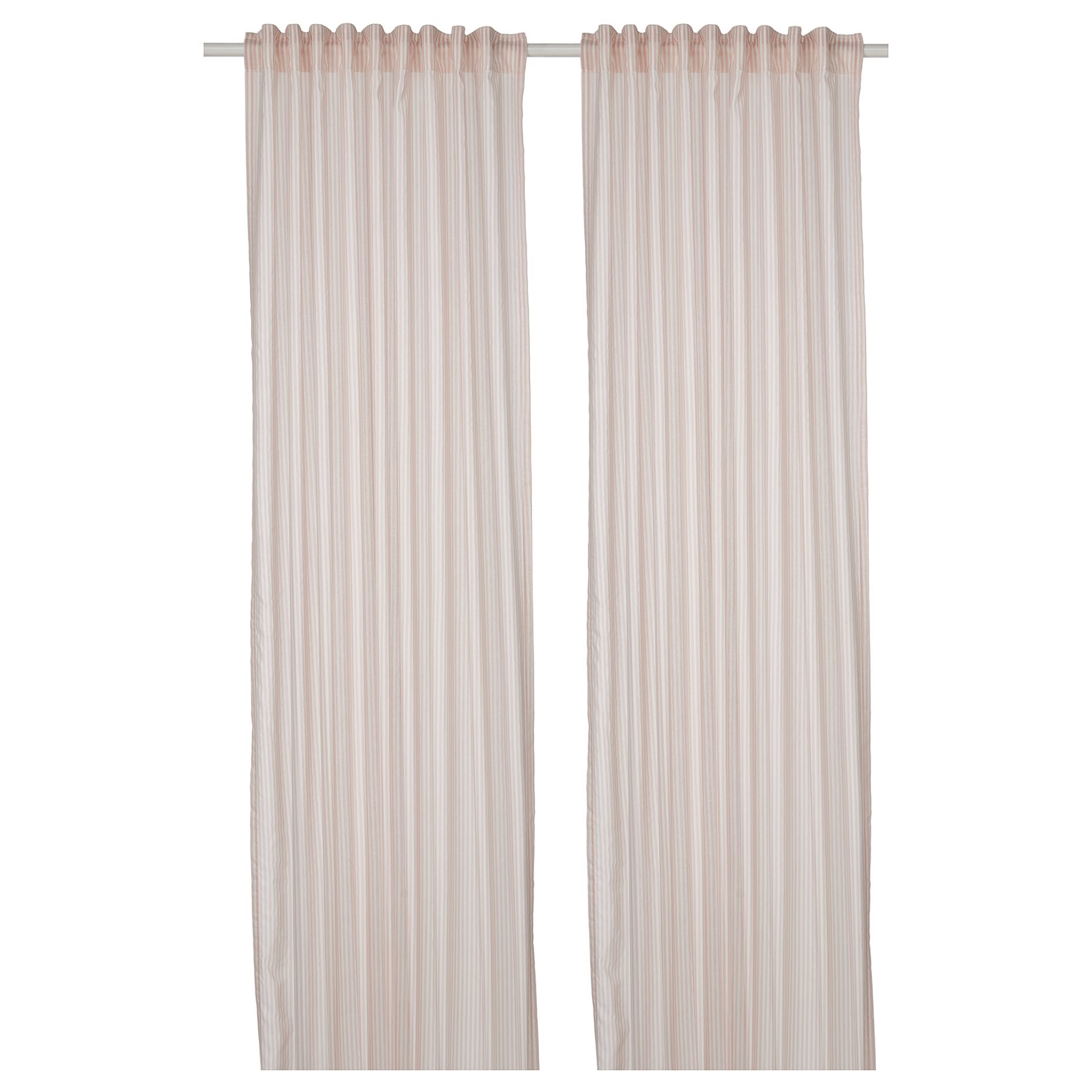 BYMOTT, curtains 120x300 cm, 1 pair, 805.099.71