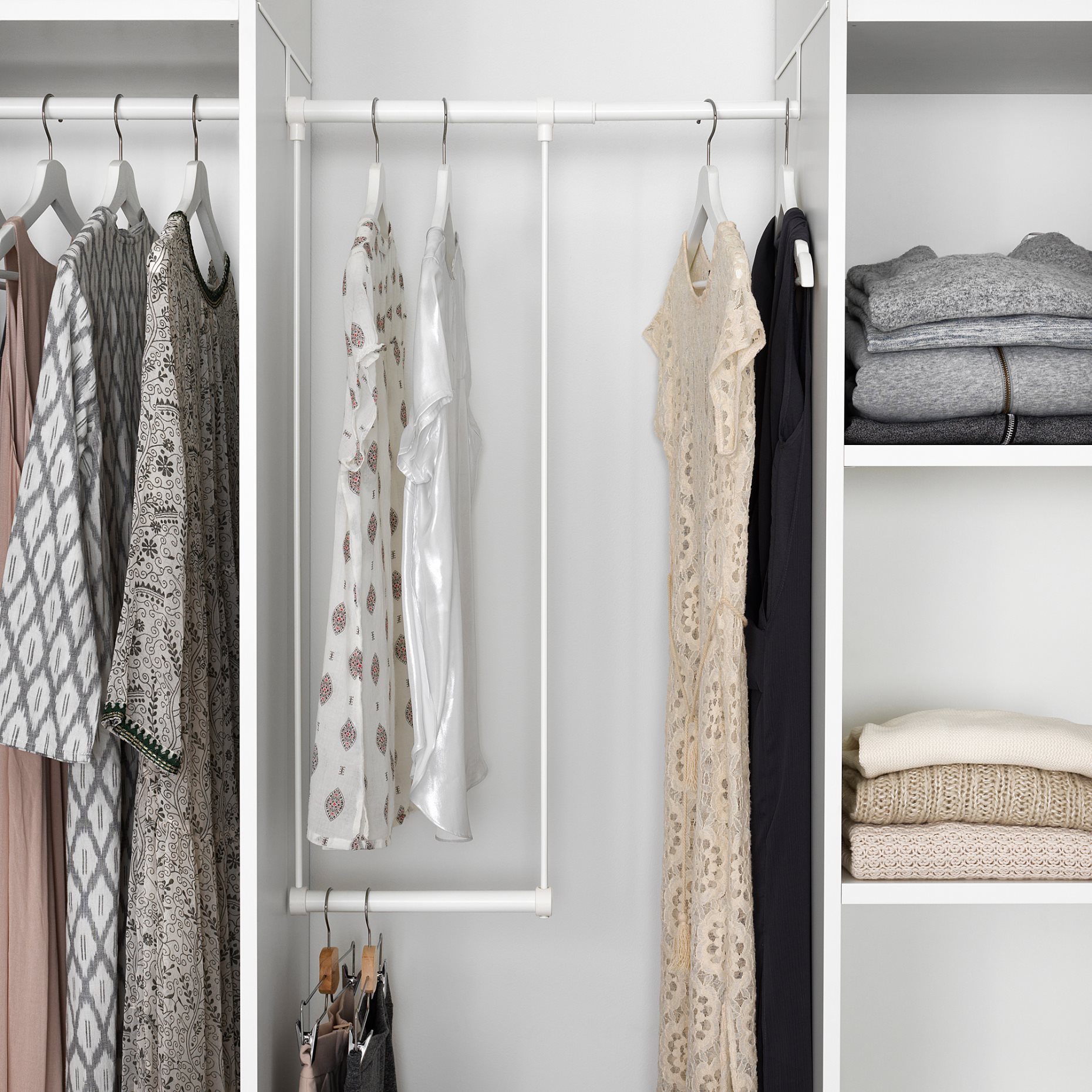 LÄTTHET, clothes rail for frame, 903.317.17