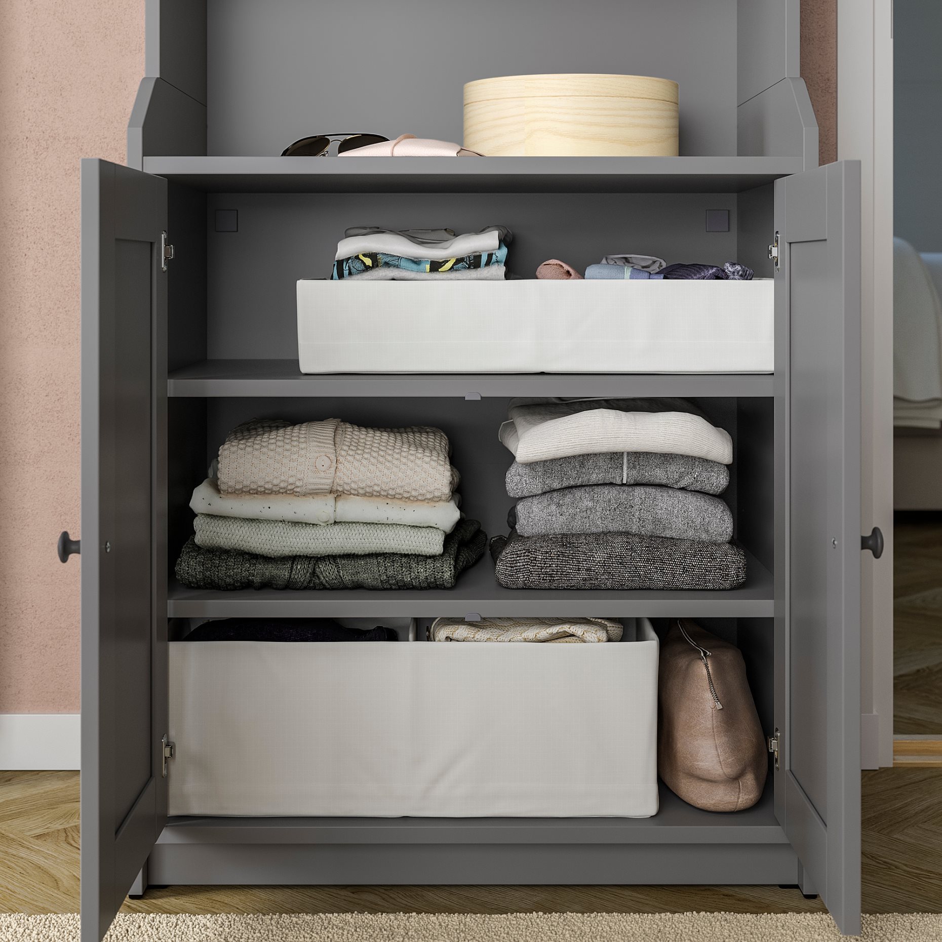 STUK, box with compartments, 34x51x18 cm, 904.744.43
