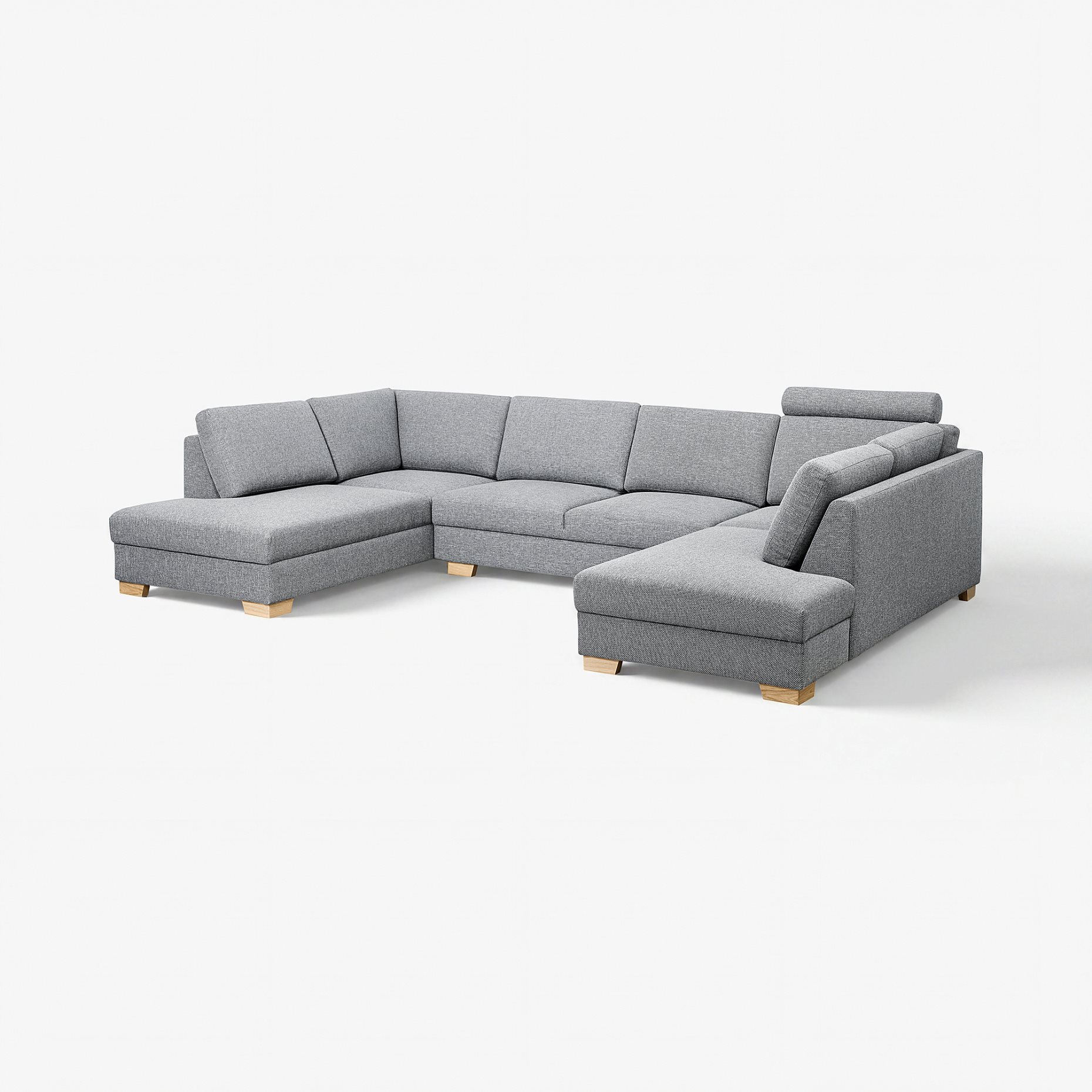 SÖRVALLEN, U-shaped sofa 4-seat, 993.041.49