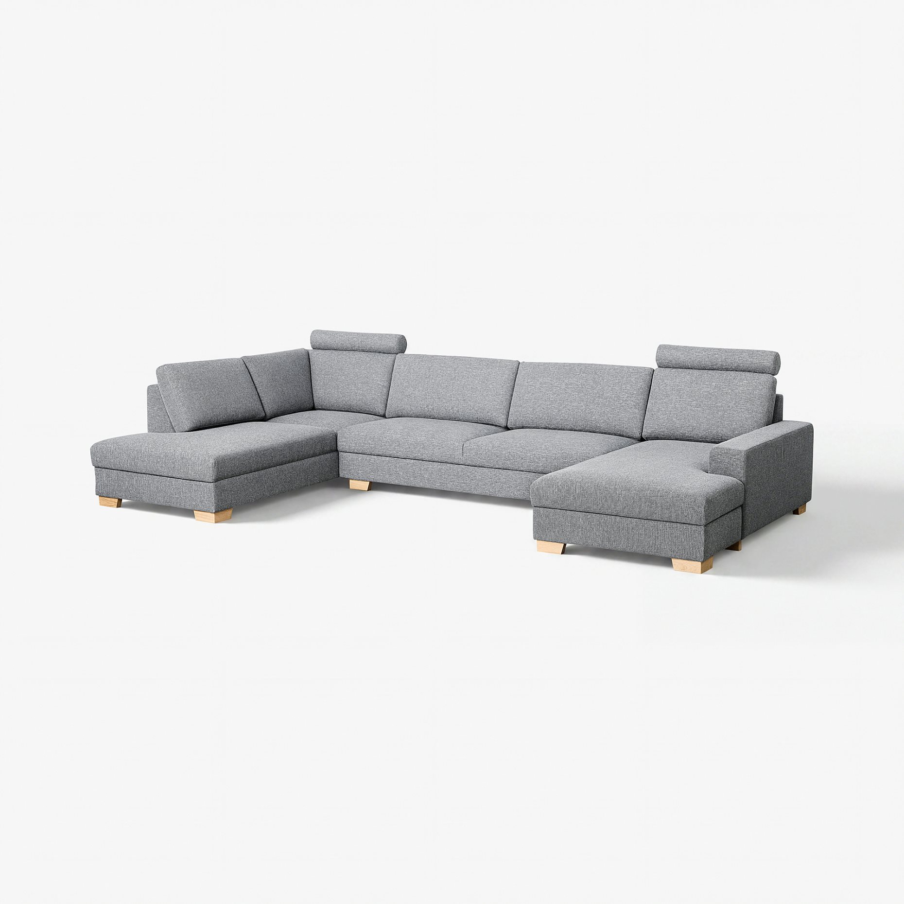 SÖRVALLEN, corner sofa 5-seat with chaise longue/right, 993.147.80