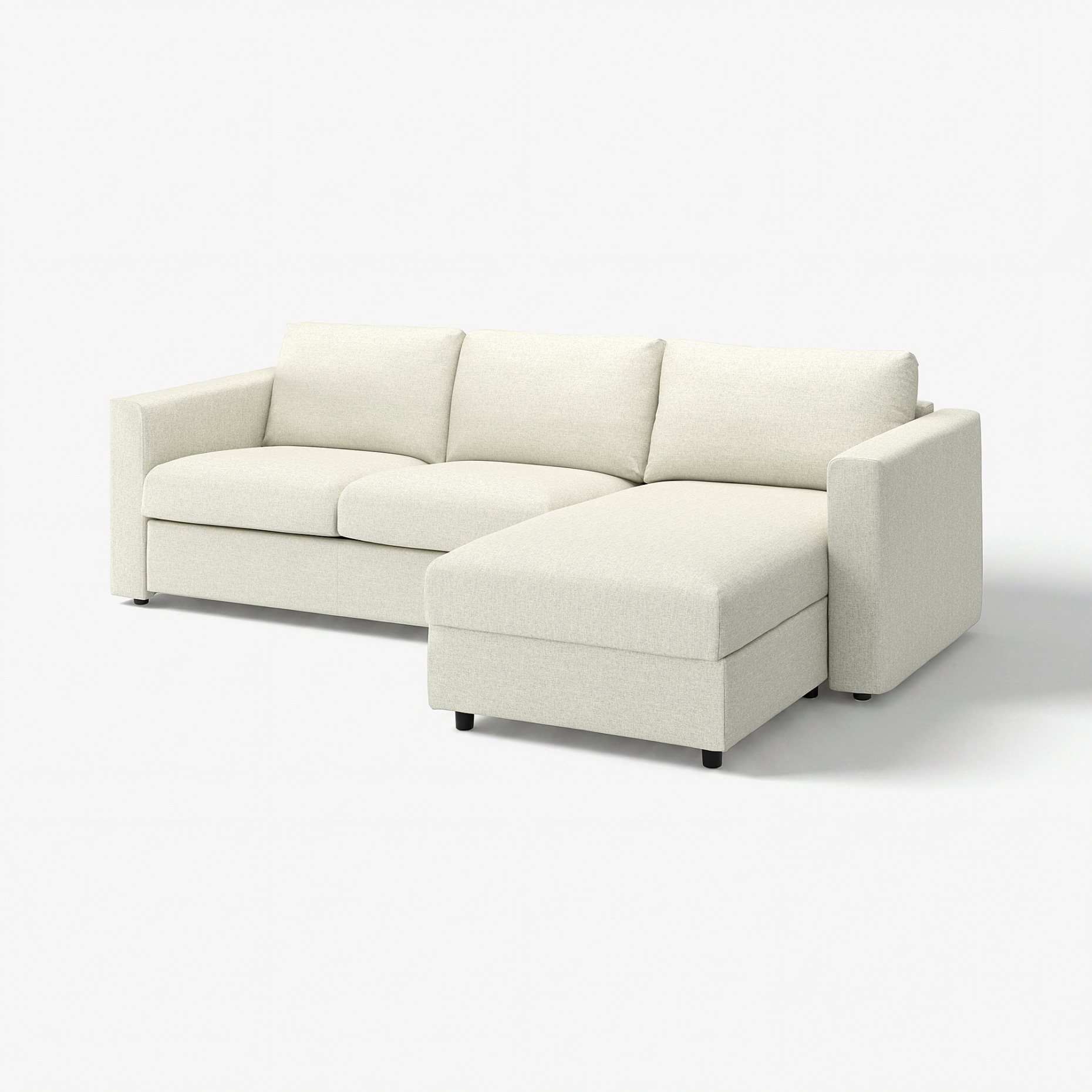 VIMLE, 3-seat sofa with chaise longue, 993.991.09
