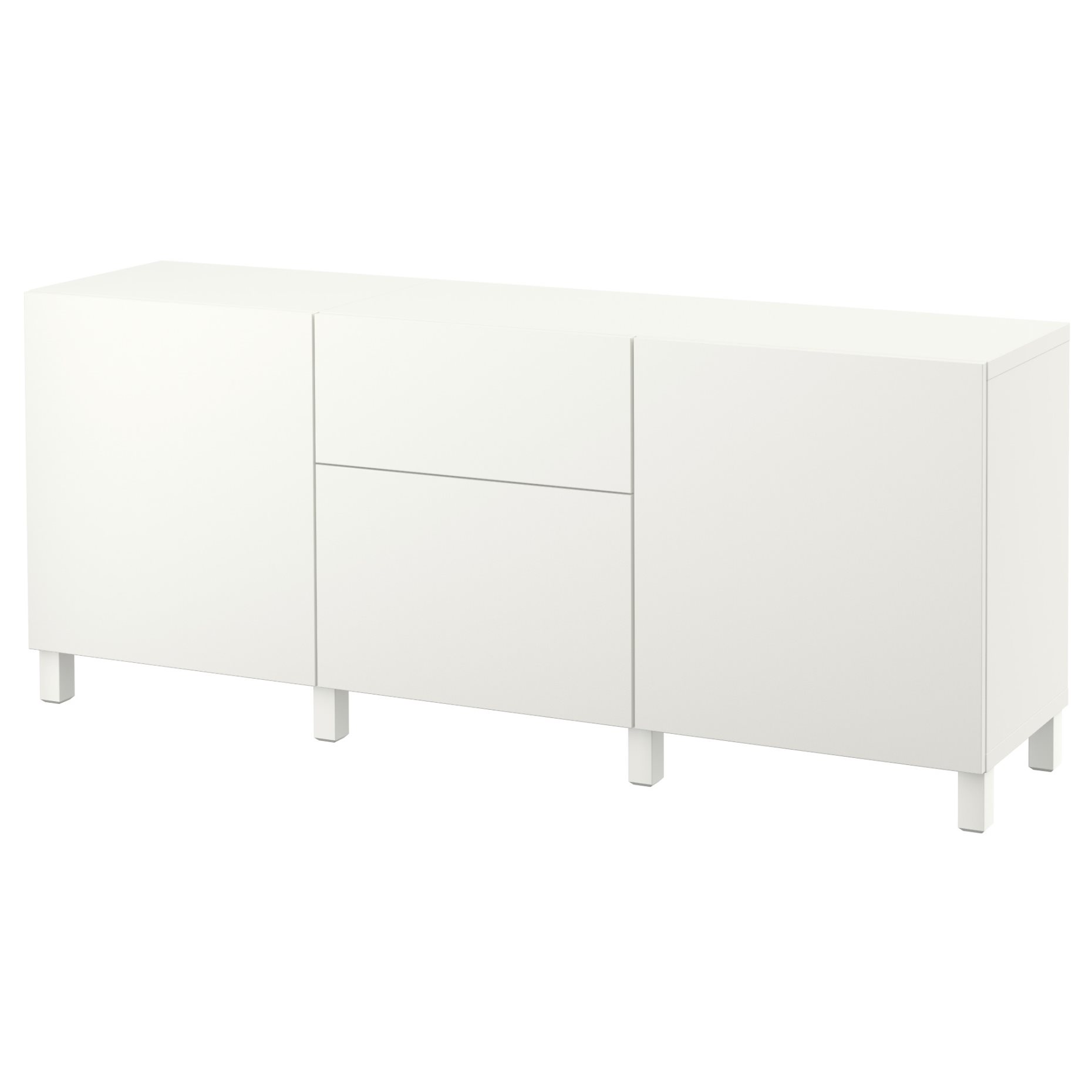BESTÅ, storage combination with drawers push open, 180x42x74 cm, 994.126.86