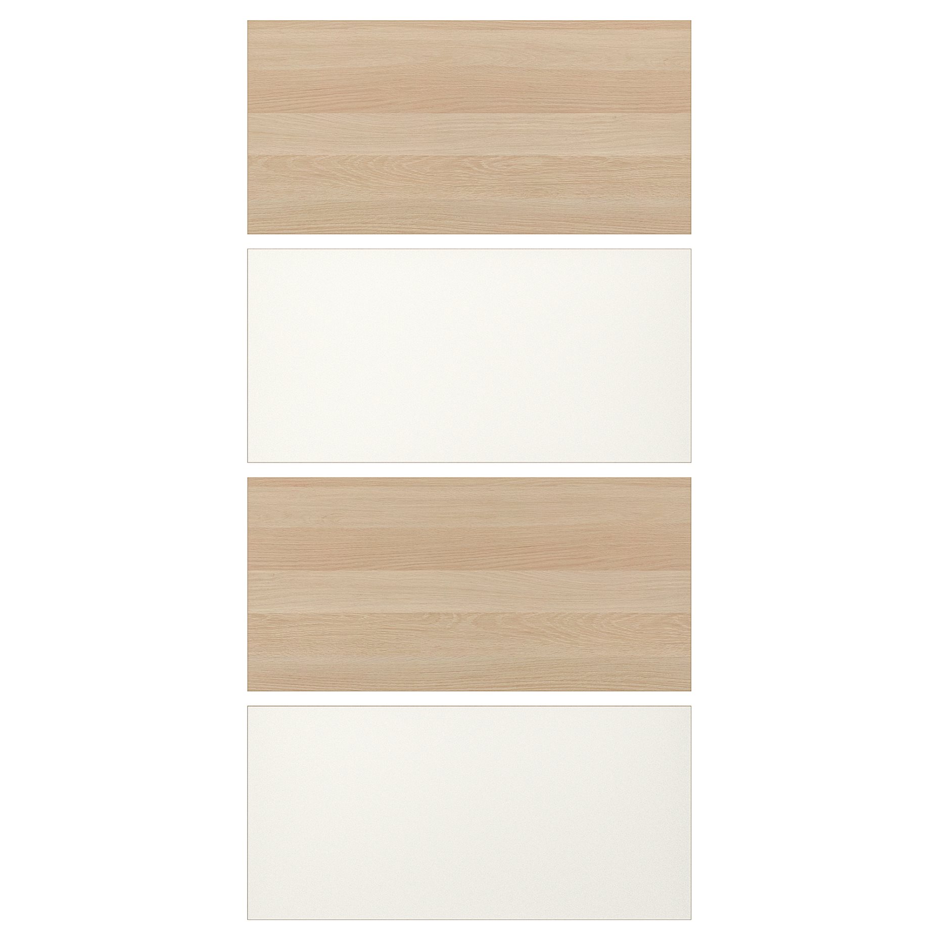 MEHAMN, 4 panels for sliding door frame, 100x201 cm, 004.211.85