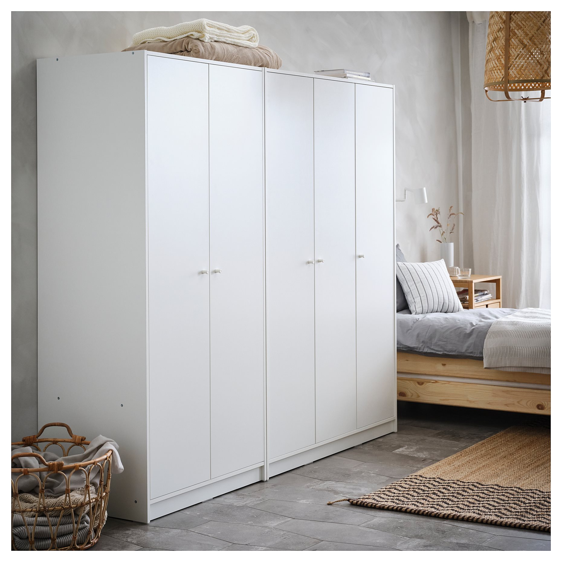 KLEPPSTAD, wardrobe with 3 doors, 004.417.58