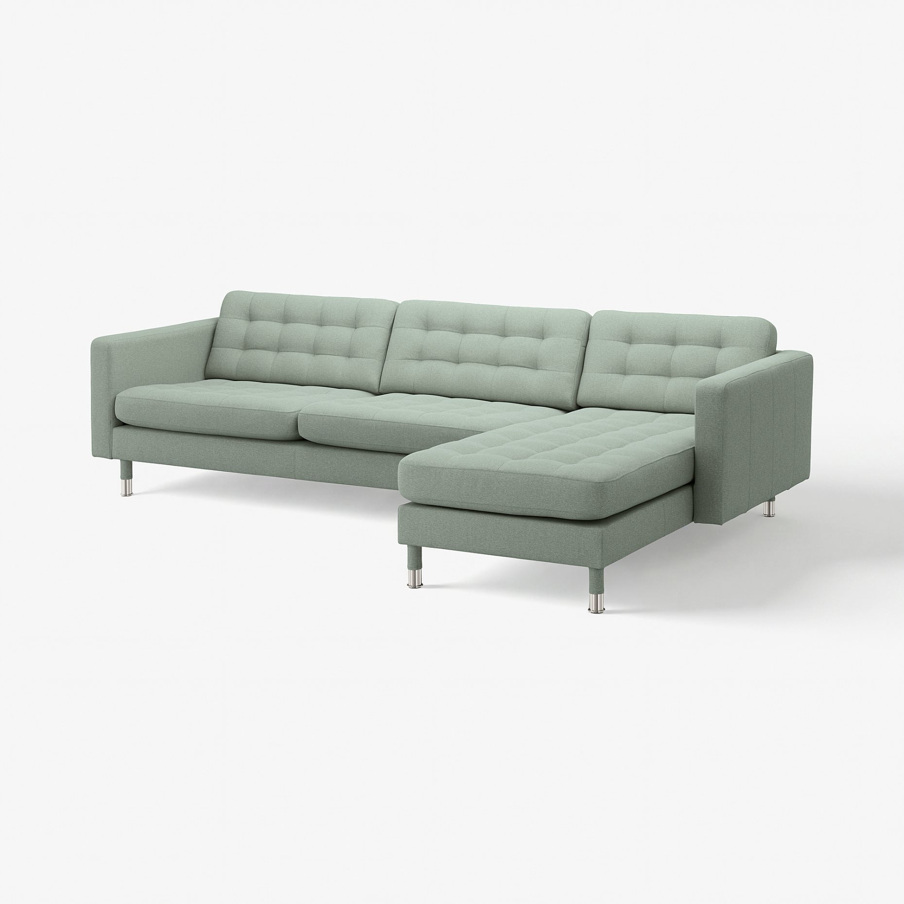 LANDSKRONA, 4-seat sofa with chaise longue, 092.704.55