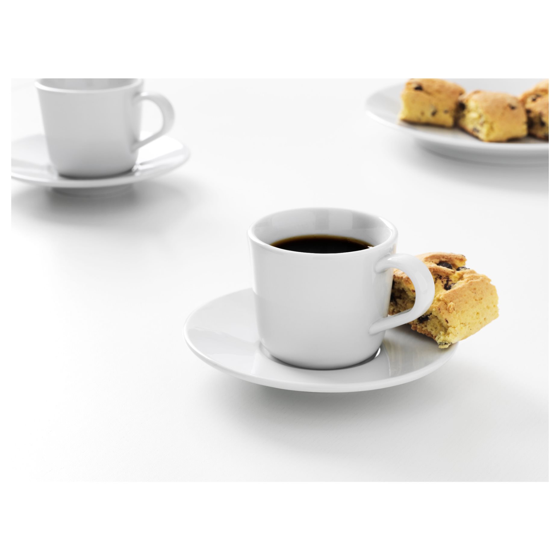 IKEA 365+, Φλυτζάνι και πιατάκι για εσπρέσσο, 102.834.09