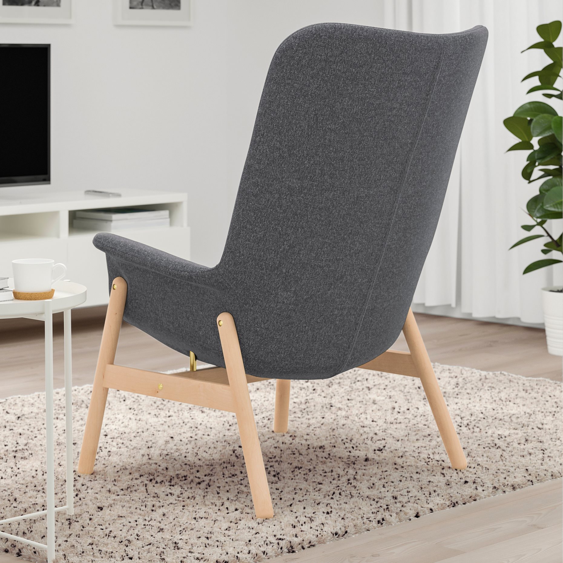 VEDBO, high-back armchair, 104.241.31