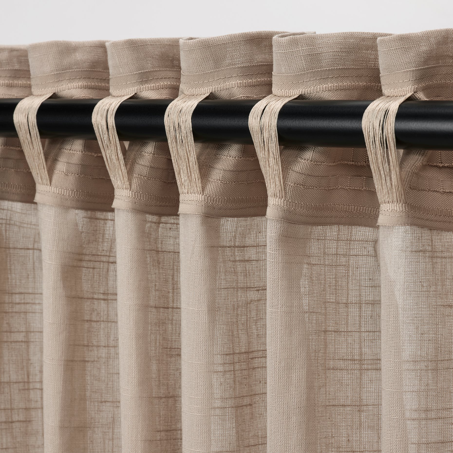 SILVERLÖNN, sheer curtains 1 pair, 145x300 cm, 104.939.78