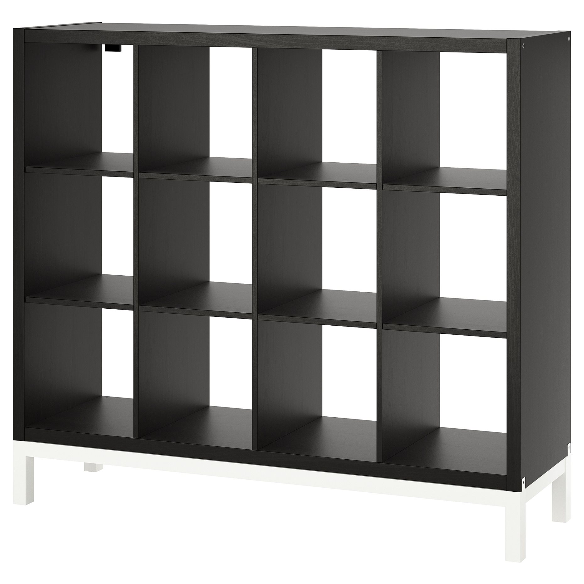 KALLAX, shelving unit with underframe, 147x129 cm, 194.426.92