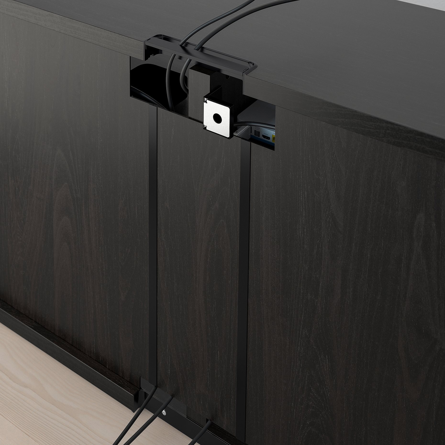 BESTÅ, έπιπλο TV με πόρτες, 120x42x78, 390.683.29