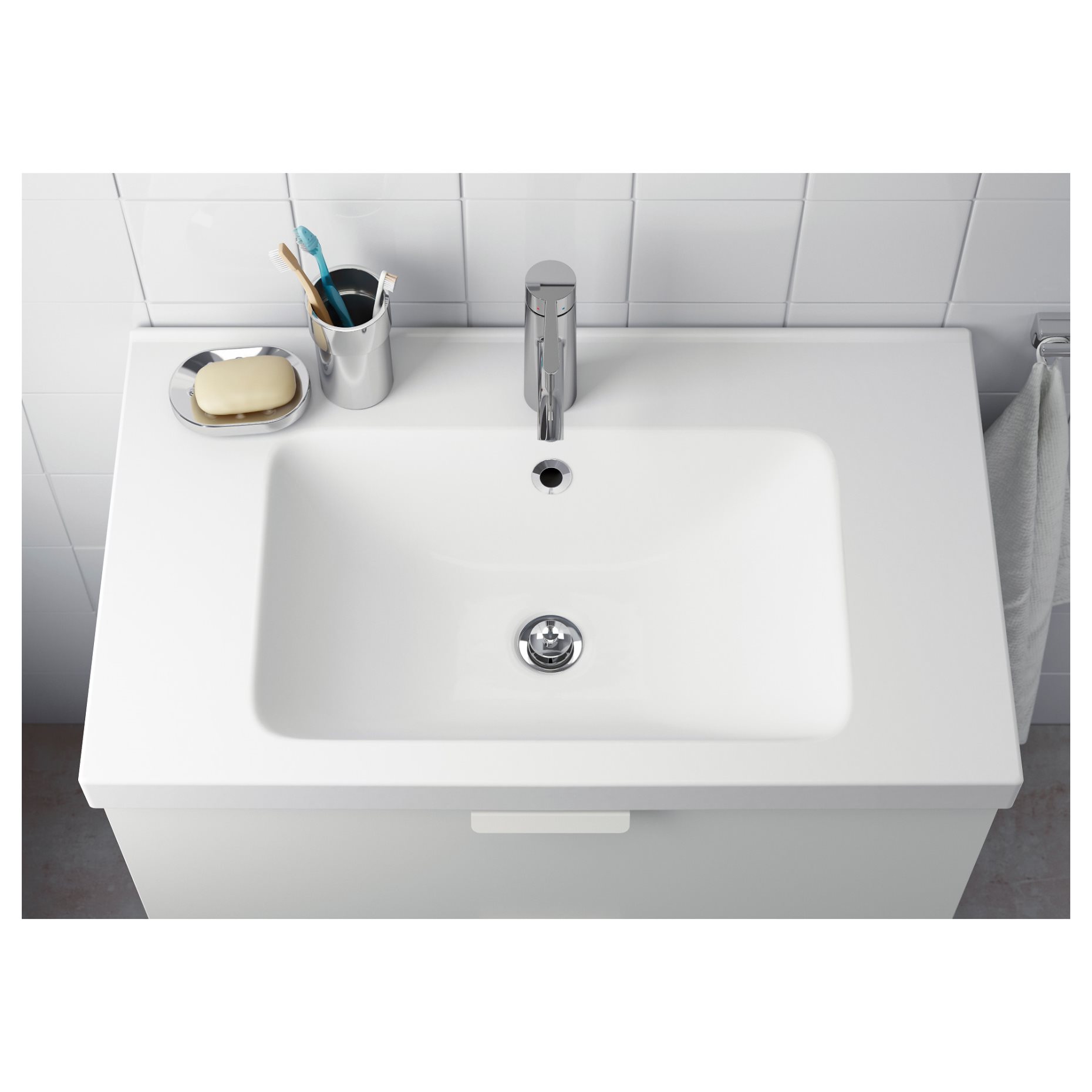 ODENSVIK, single wash-basin, 401.808.05
