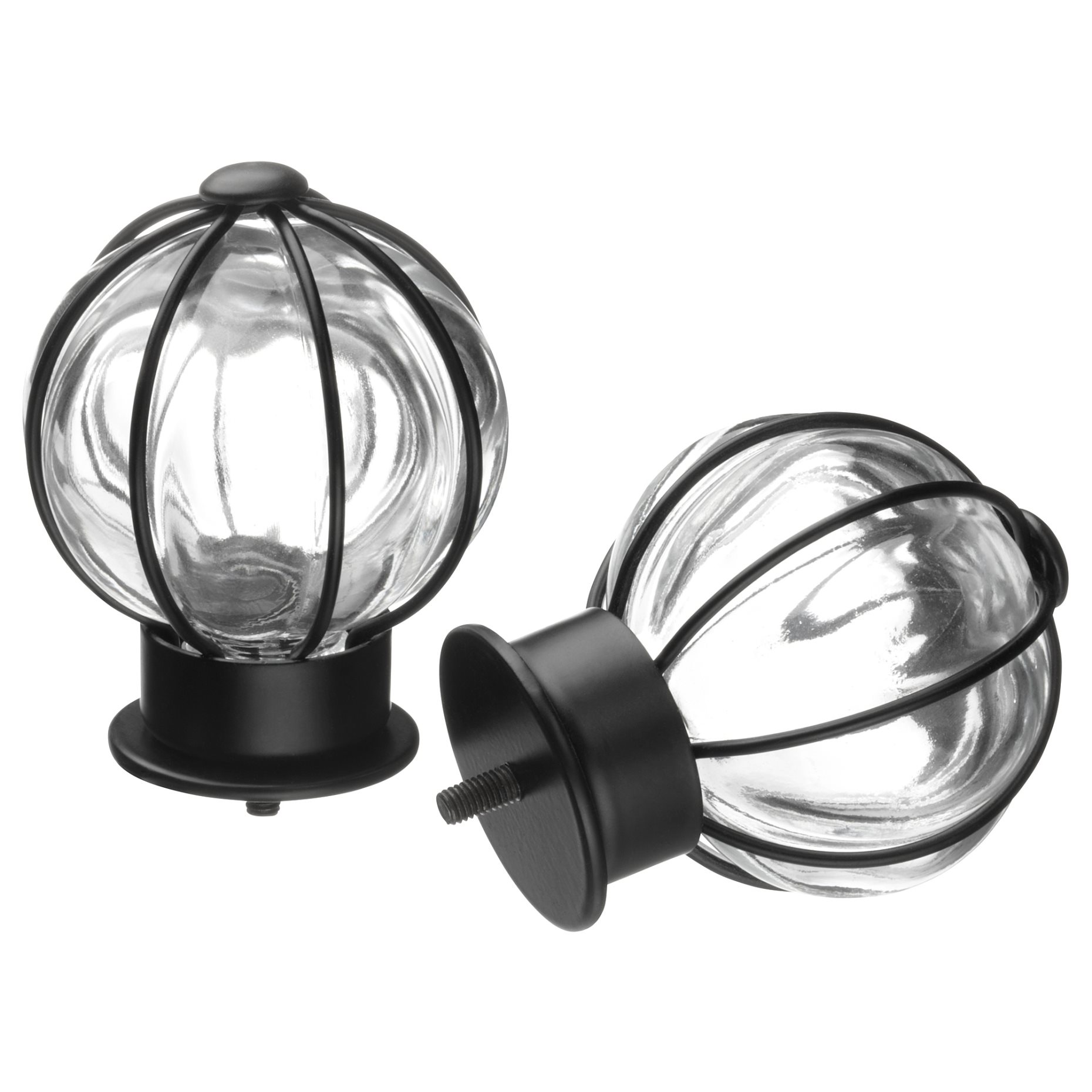 BLÅST, finials, 1 pair, 402.172.48