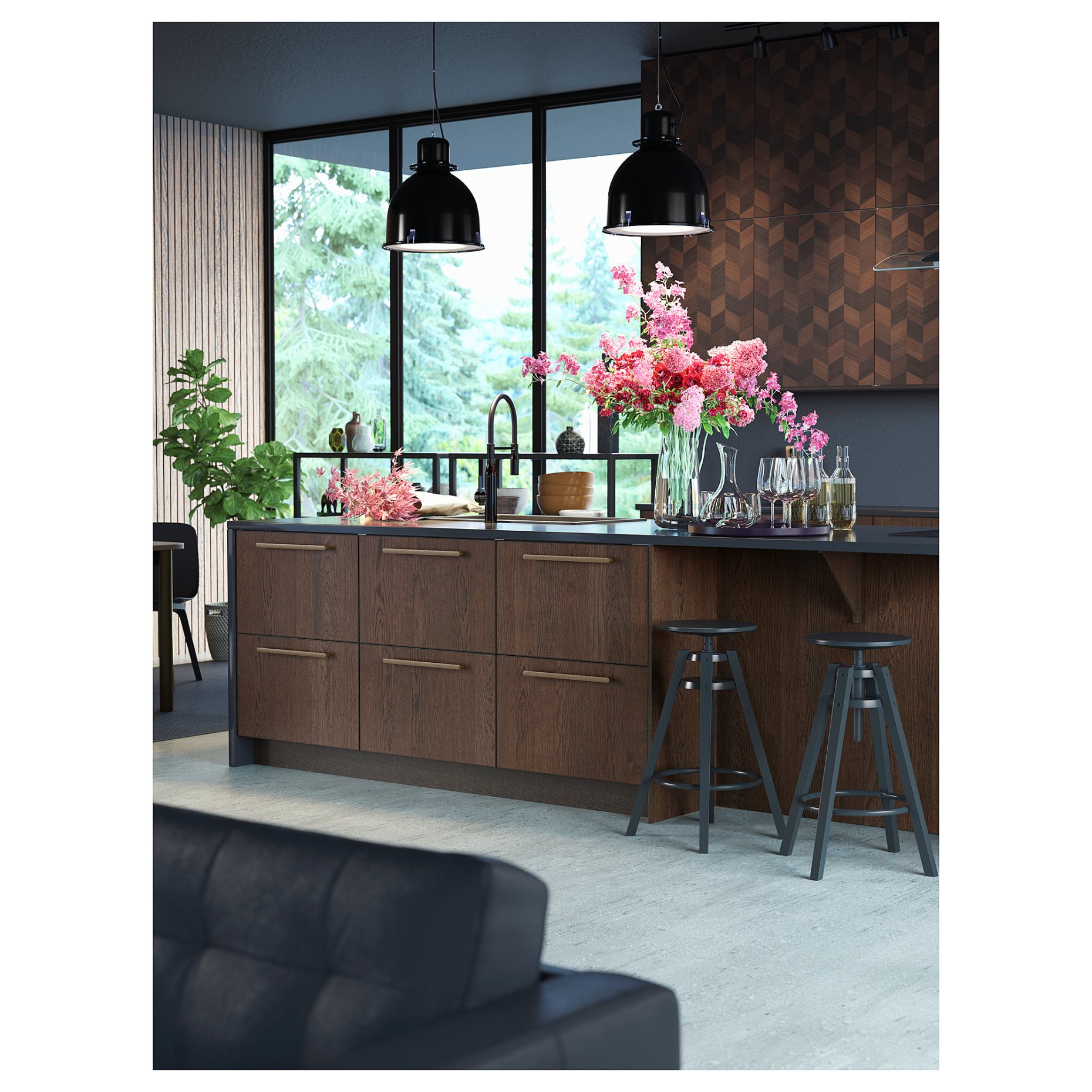 SVARTNORA, pendant lamp, 38 cm, 404.307.72