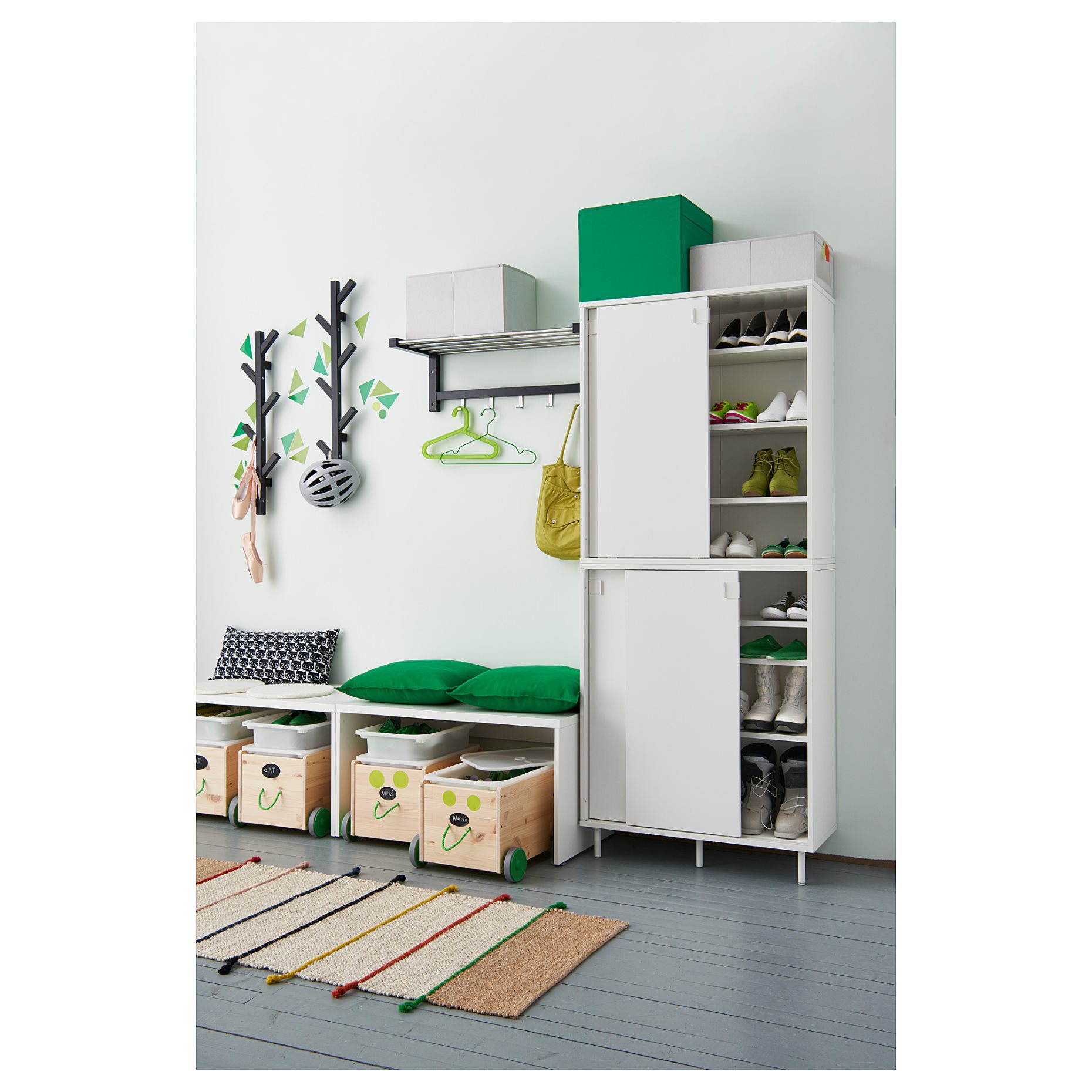 MACKAPÄR, shoe cabinet/storage, 503.347.51
