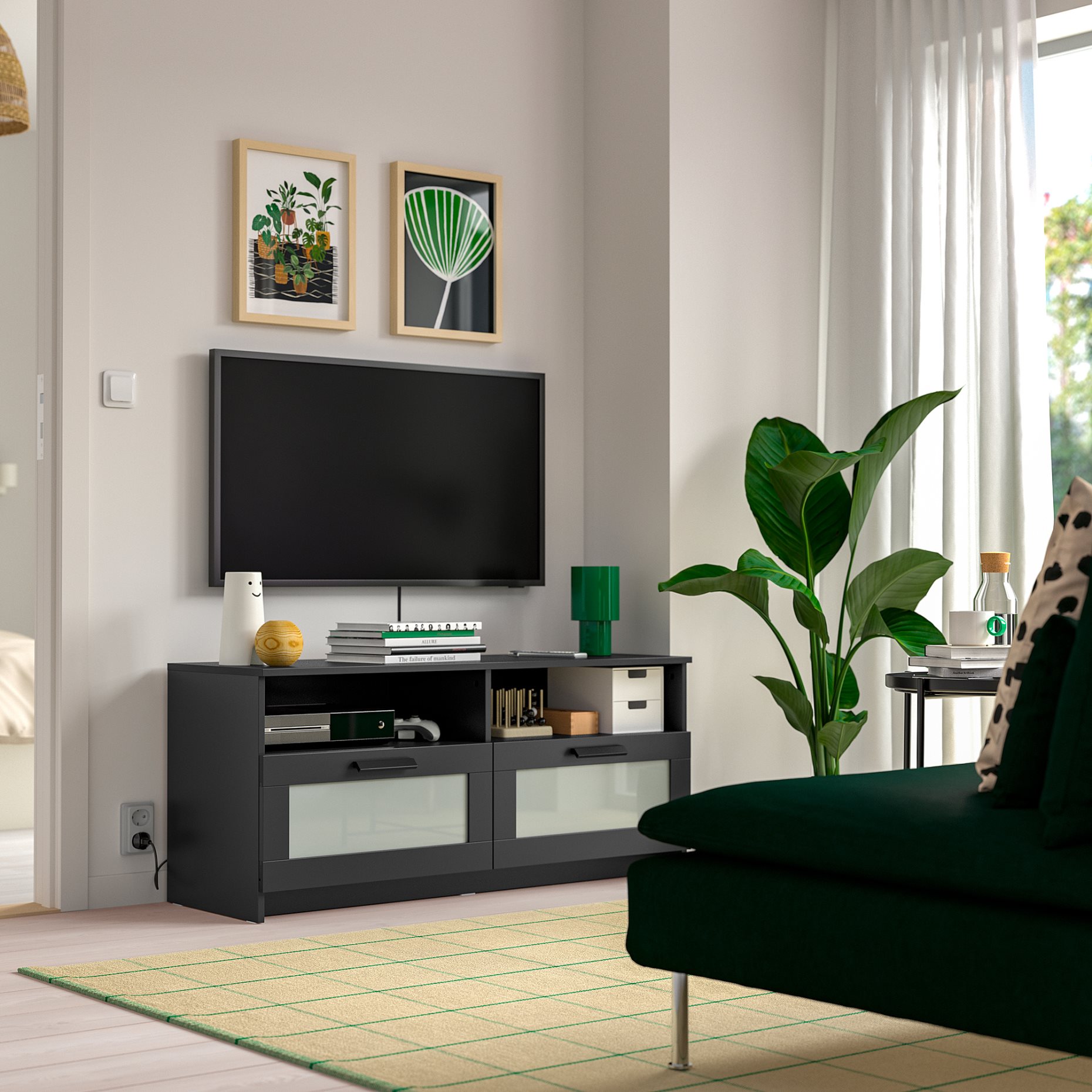BRIMNES, TV bench, 503.376.98