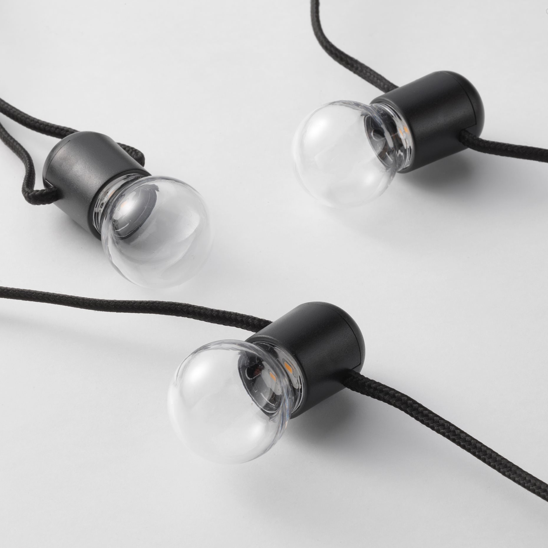 BLÖTSNÖ, LED lighting chain 12 light indoor battery-op, 504.015.09