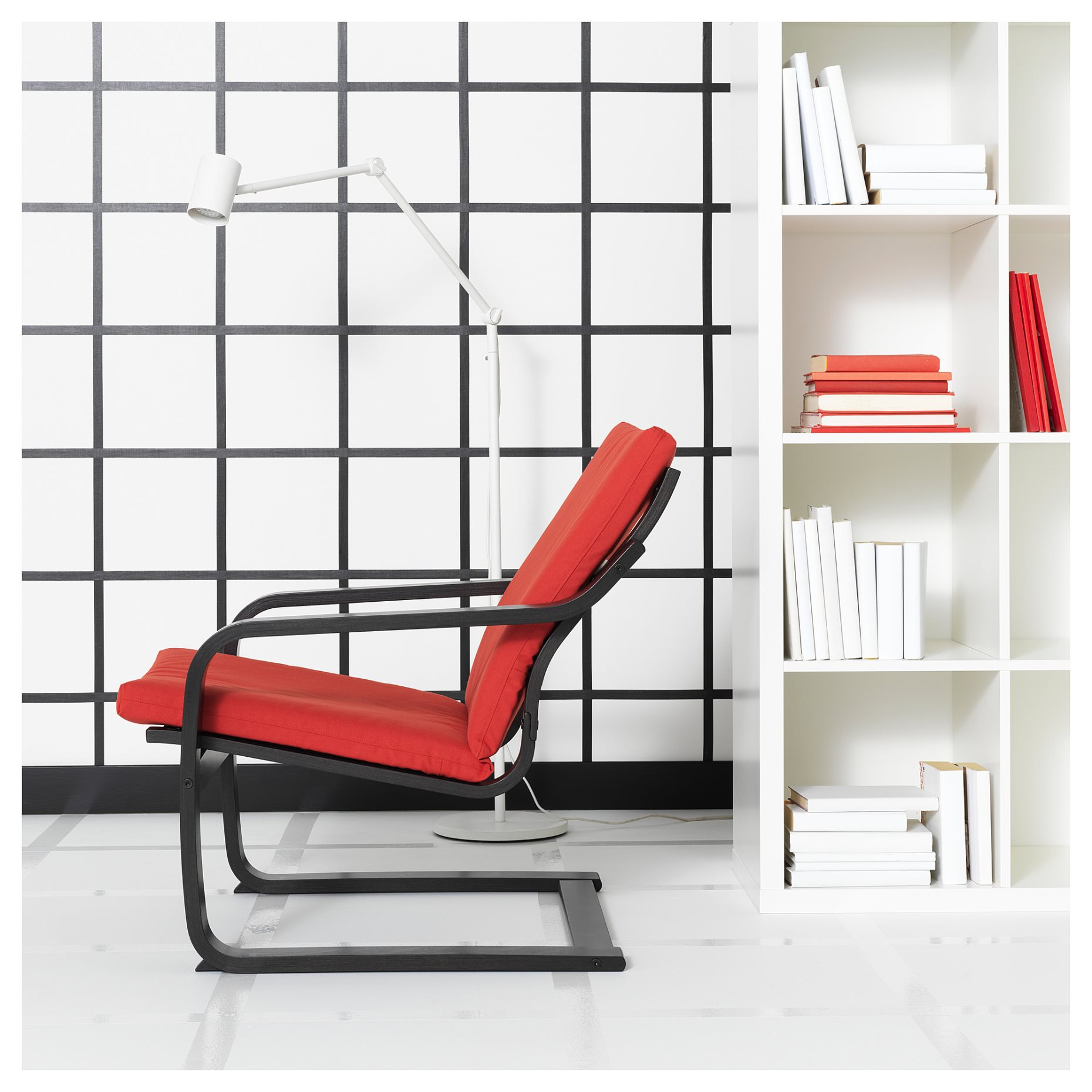 POÄNG, low-back armchair, 695.515.70