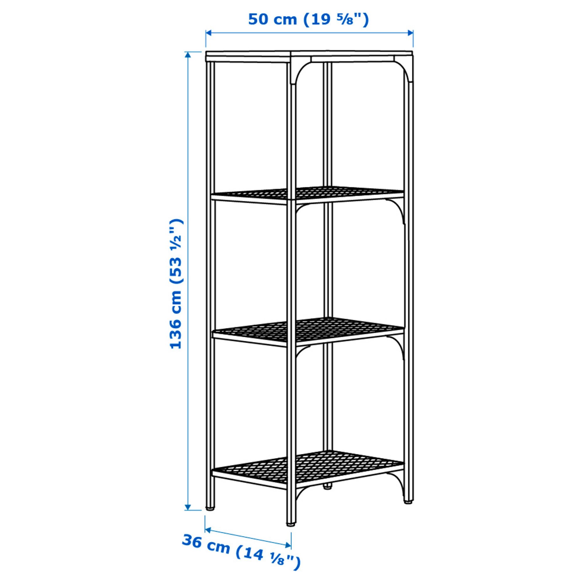 FJÄLLBO, shelving unit, 703.421.99