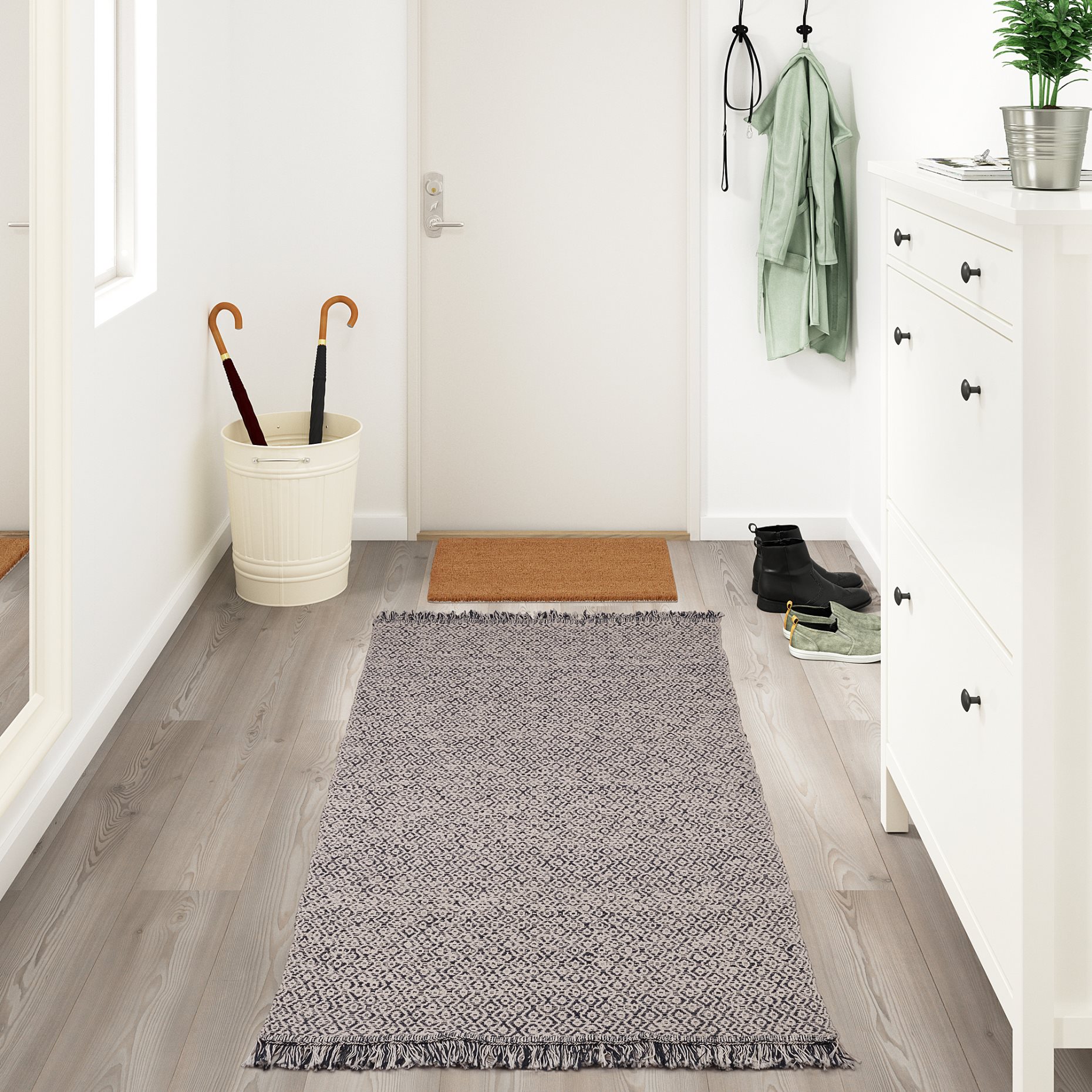 RÖRKÄR, rug flatwoven, 80x150 cm, 704.187.78