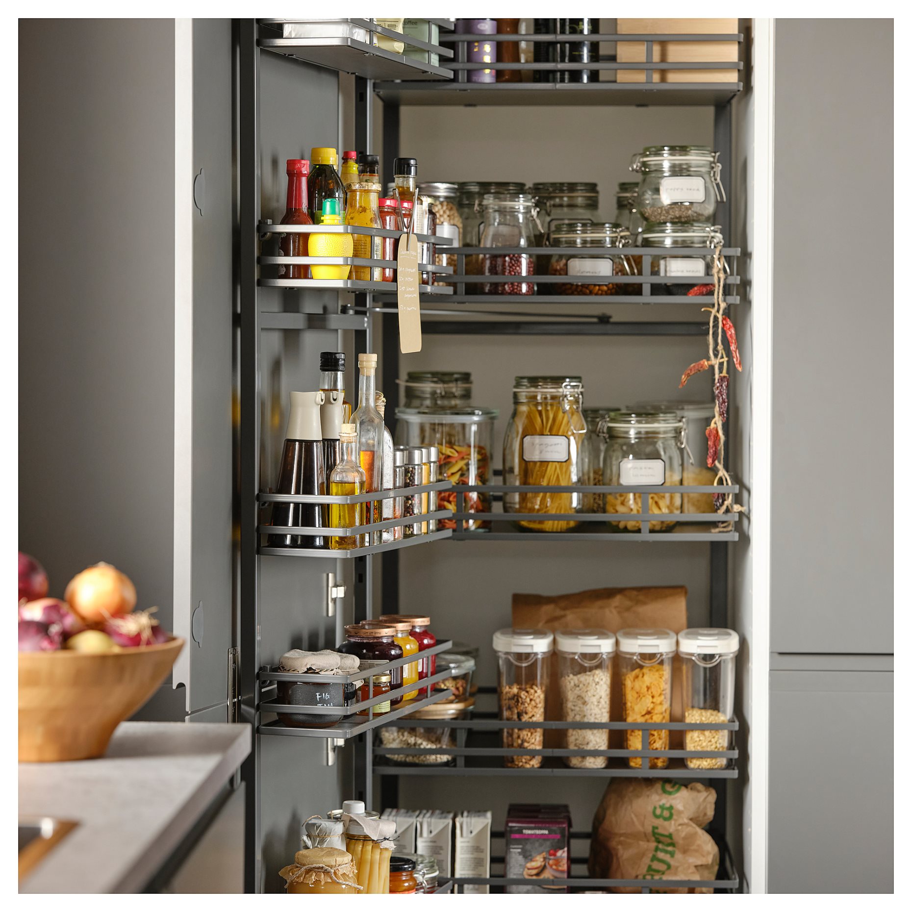 IKEA 365+, δοχείο αποθήκευσης ξηρών τροφίμων με καπάκι, 1.3 l, 800.667.23