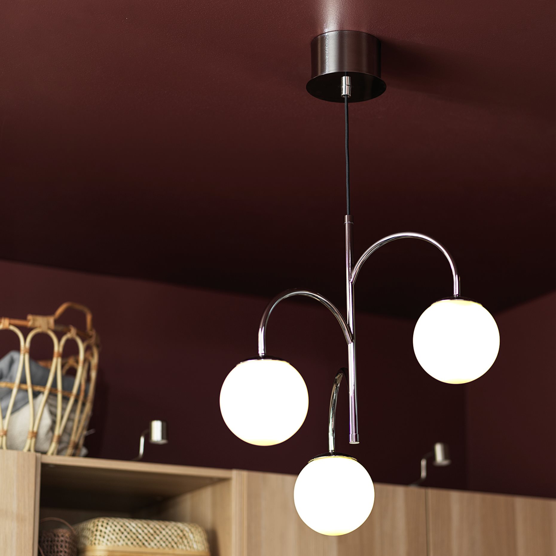 SIMRISHAMN, pendant lamp, 3-armed, 804.078.35