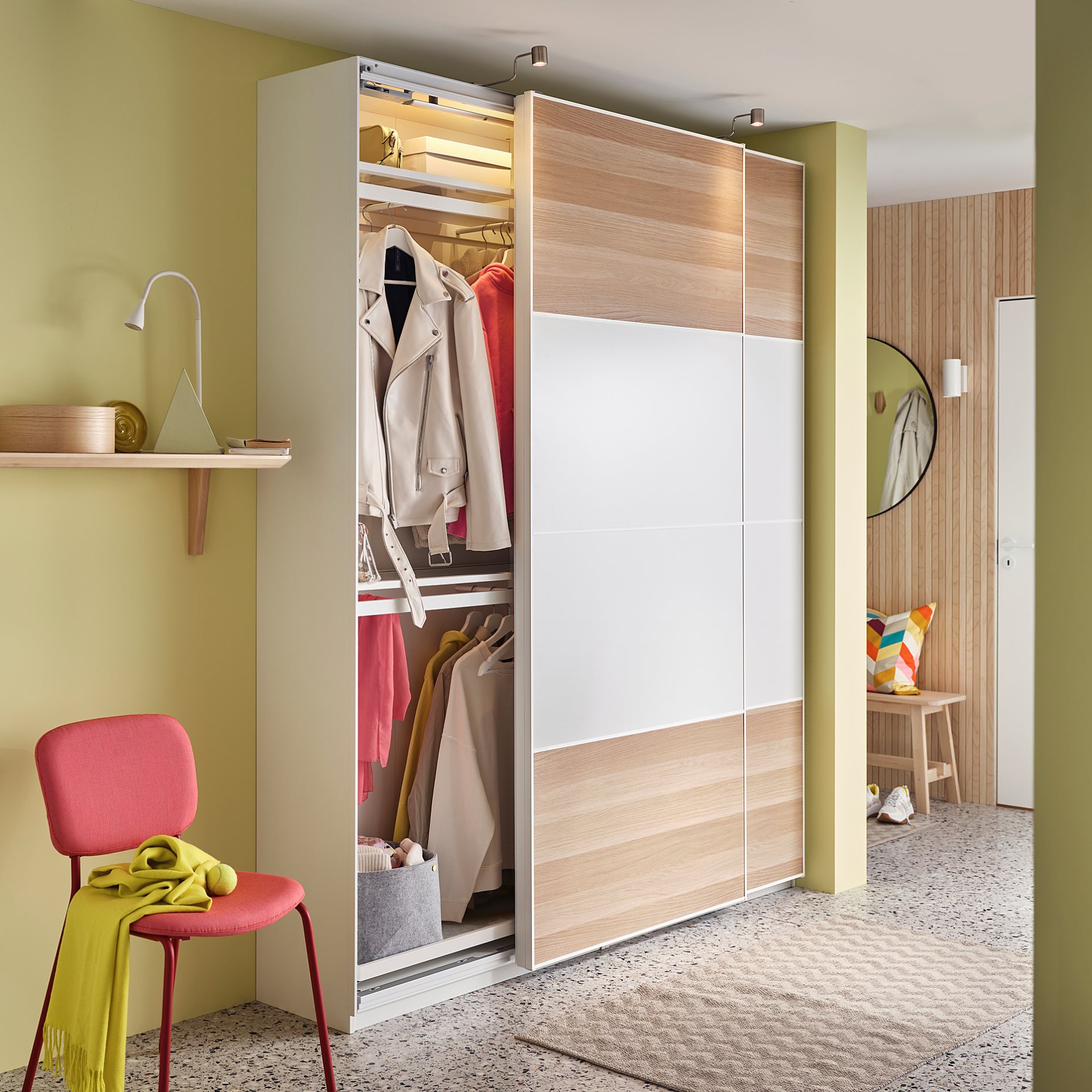 KOMPLEMENT, clothes rail, 804.464.55