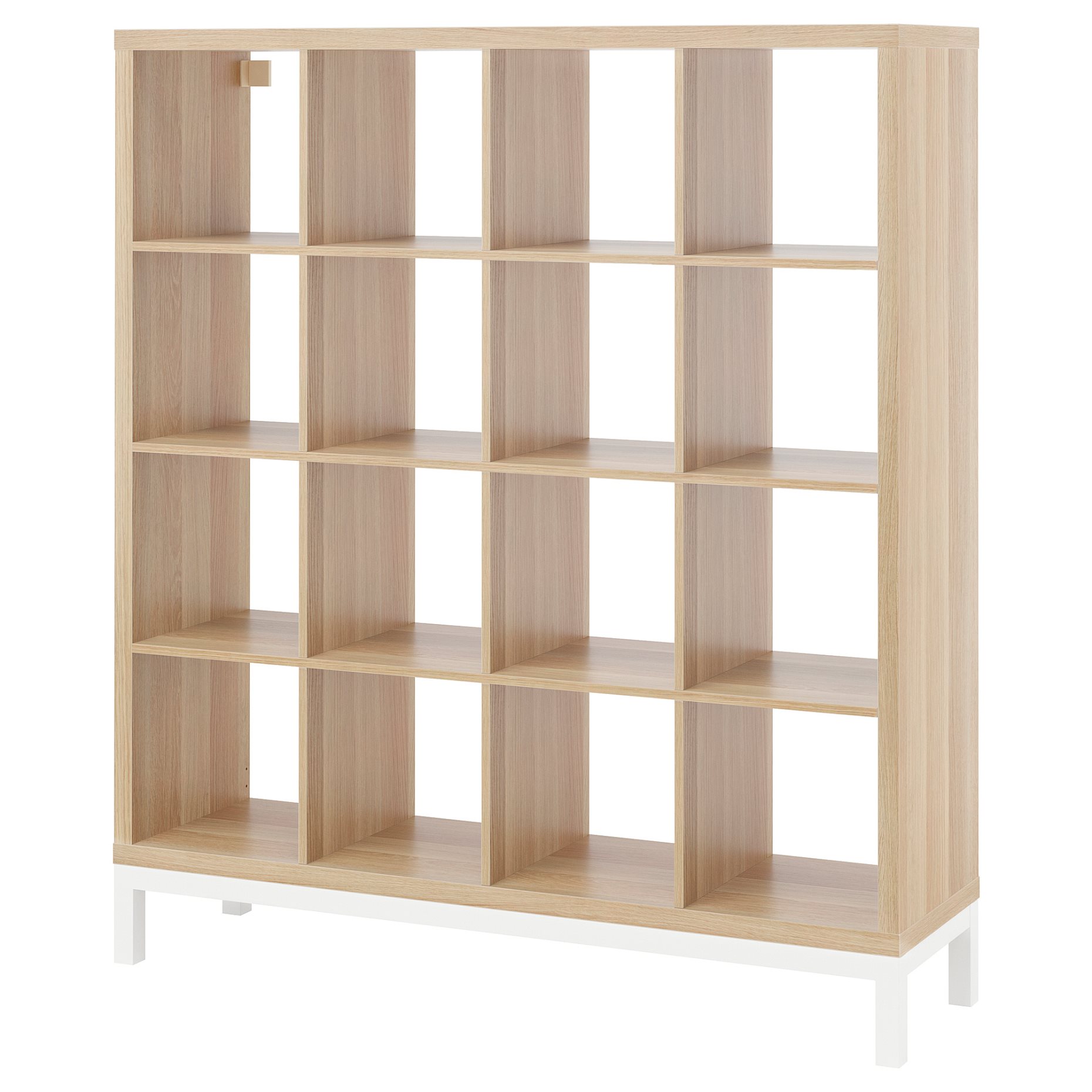 KALLAX, shelving unit with underframe, 147x164 cm, 894.427.21