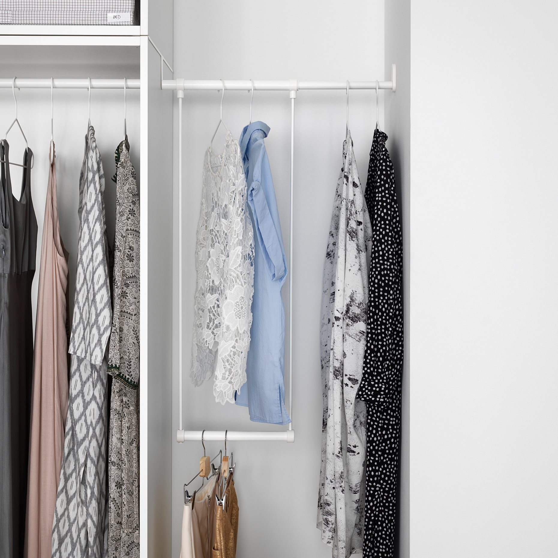 LÄTTHET, clothes rail for frame, 903.317.17