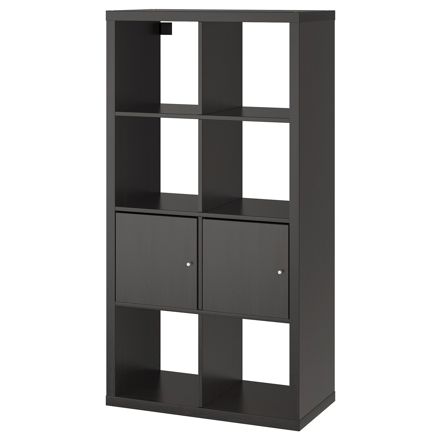 KALLAX, shelving unit with doors, 990.174.45