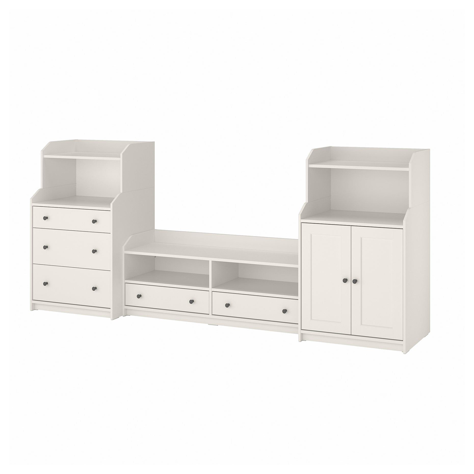 HAUGA, TV/storage combination, 993.884.36