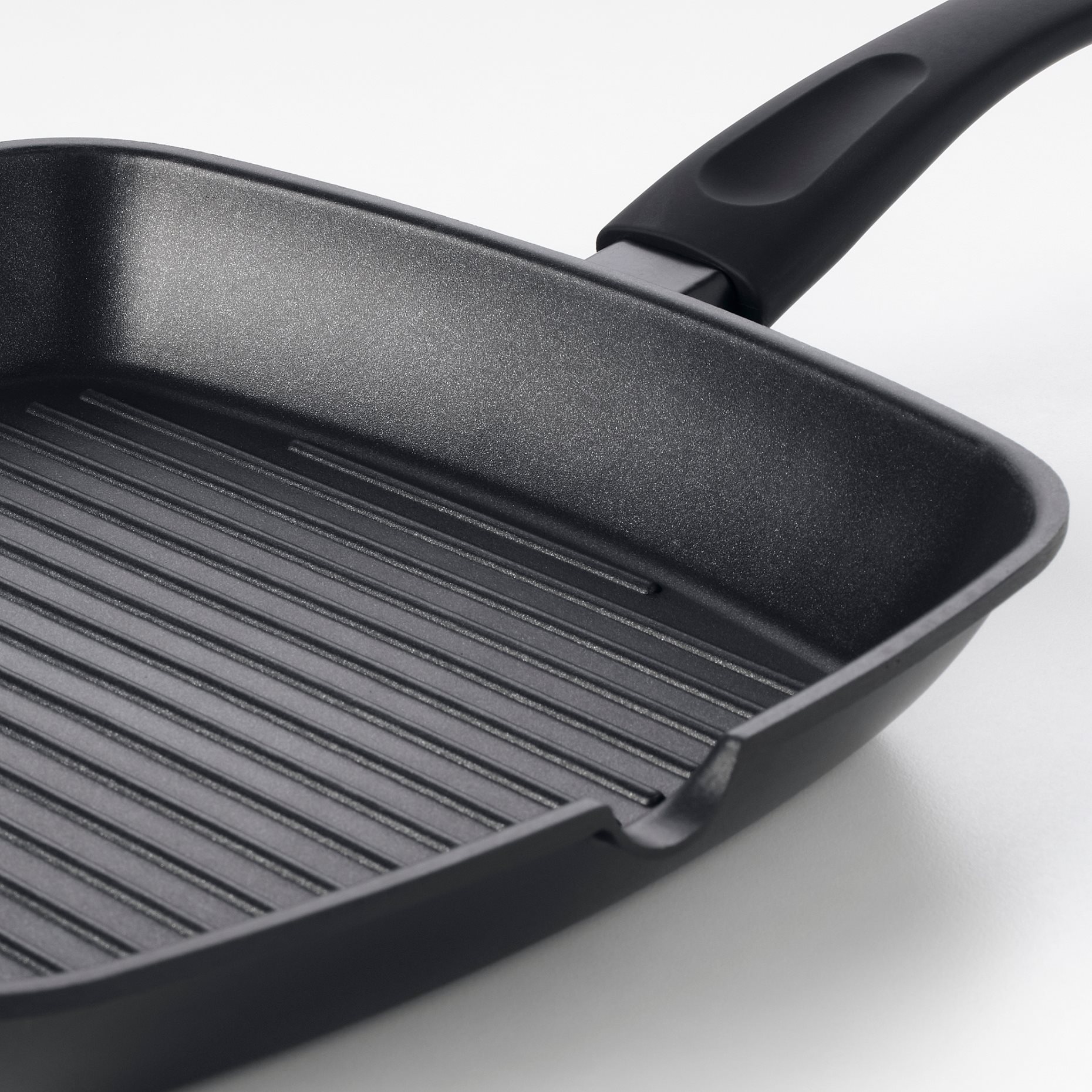 HEMLAGAD, grill pan, 28x28 cm, 104.622.41