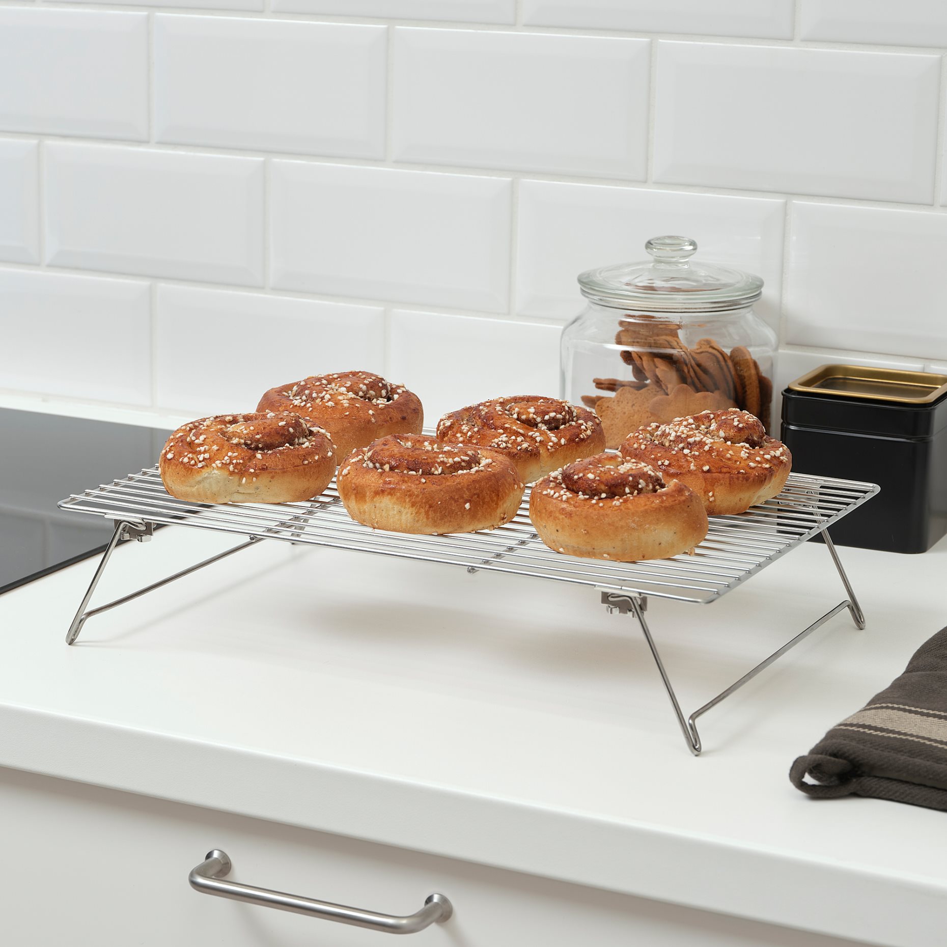 LÄTTBAKAD, cooling rack, 39x28 cm, 204.801.45