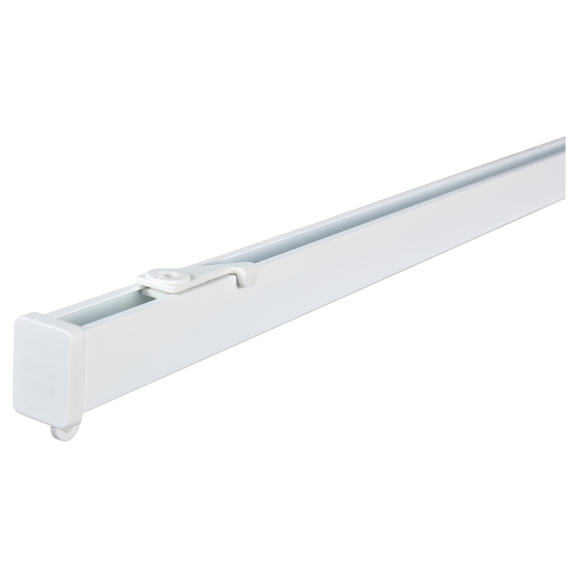 VIDGA, single track rail/ included ceiling fittings, 140 cm, 204.929.16