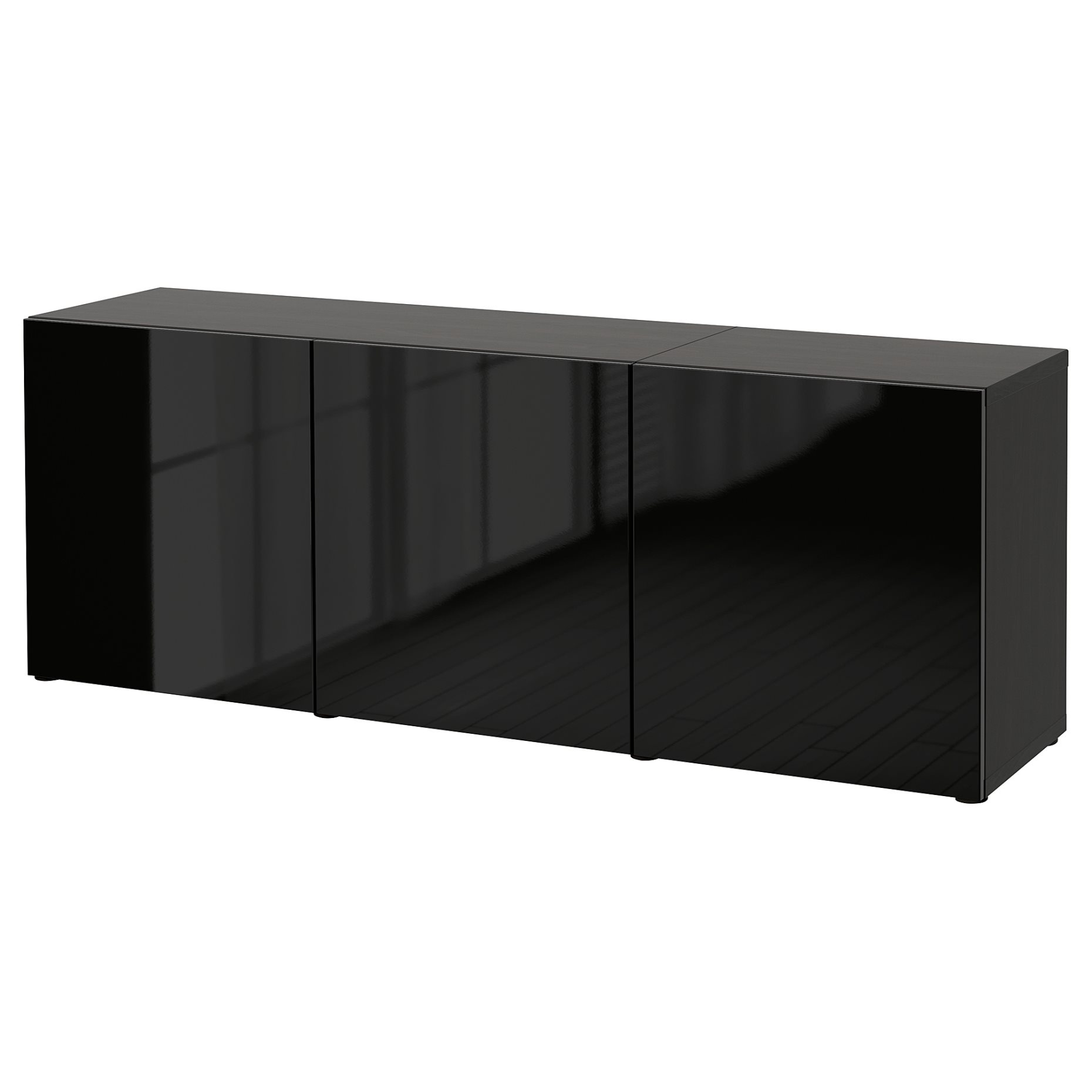 BESTÅ, σύνθεση αποθήκευσης με πόρτες, 180x42x65 cm, 293.249.85