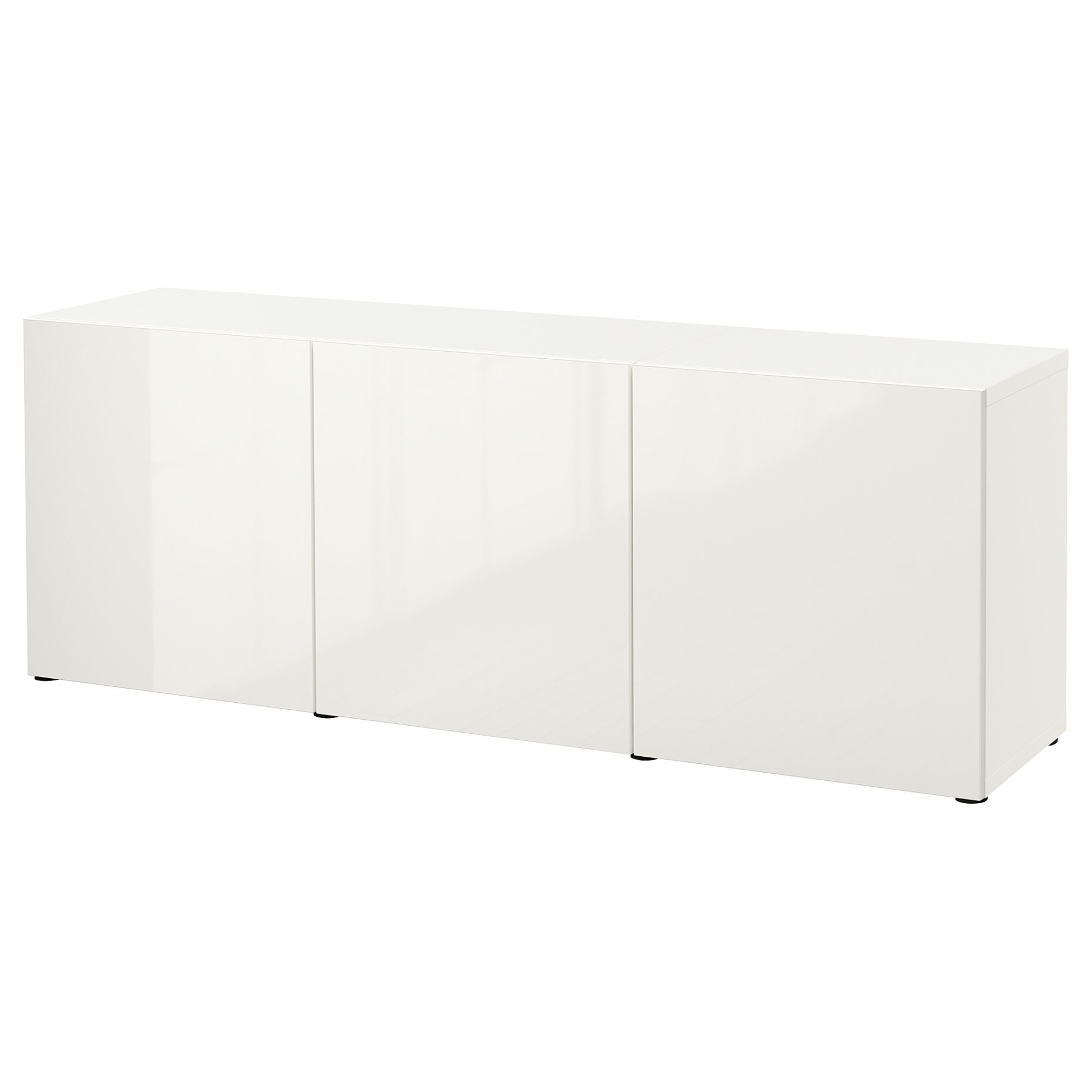 BESTÅ, σύνθεση αποθήκευσης με πόρτες, 180x42x65 cm, 293.249.90