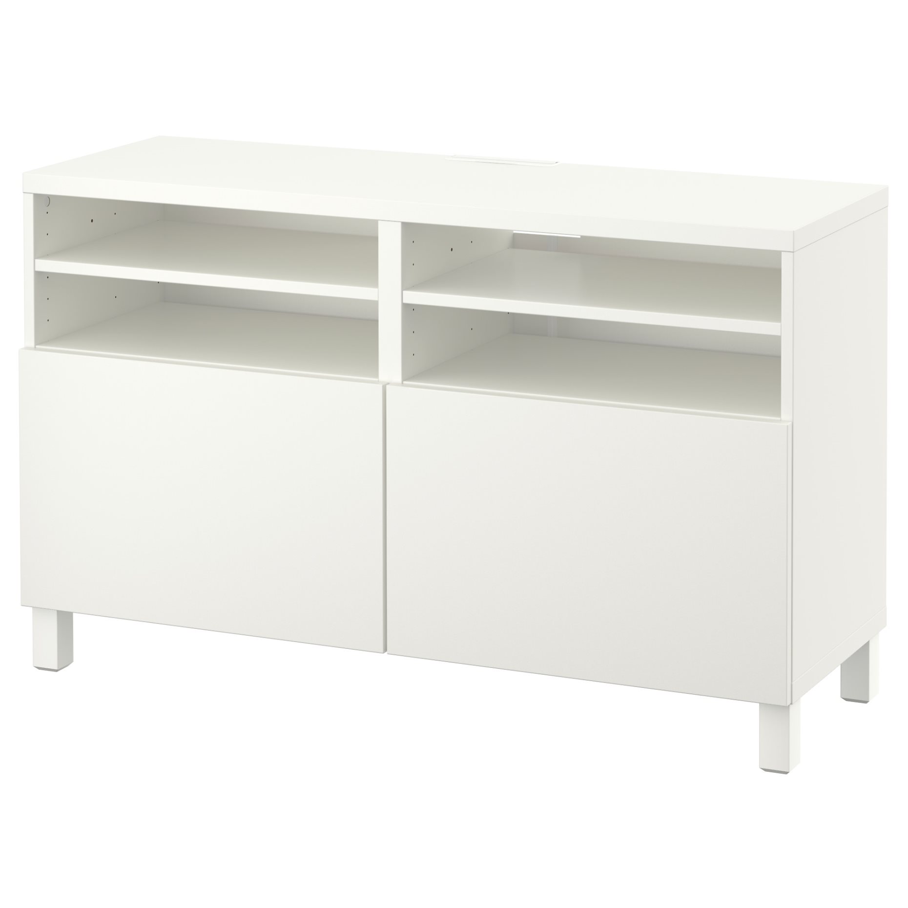 BESTÅ, έπιπλο TV με πόρτες, 120x42x83, 390.683.34