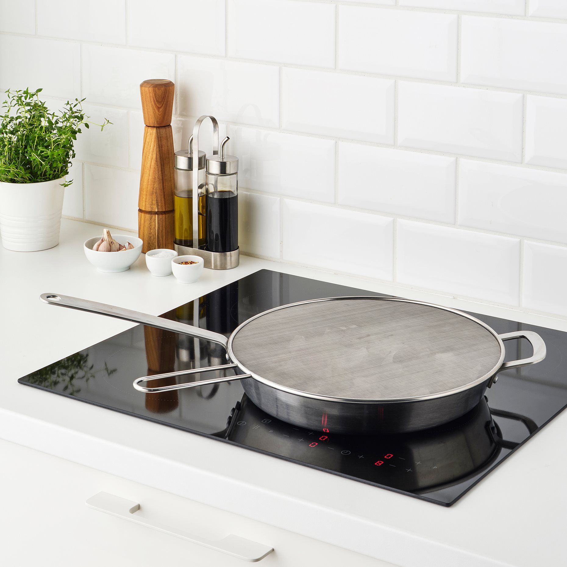 KLOCKREN, splatter screen, 34 cm, 404.491.68